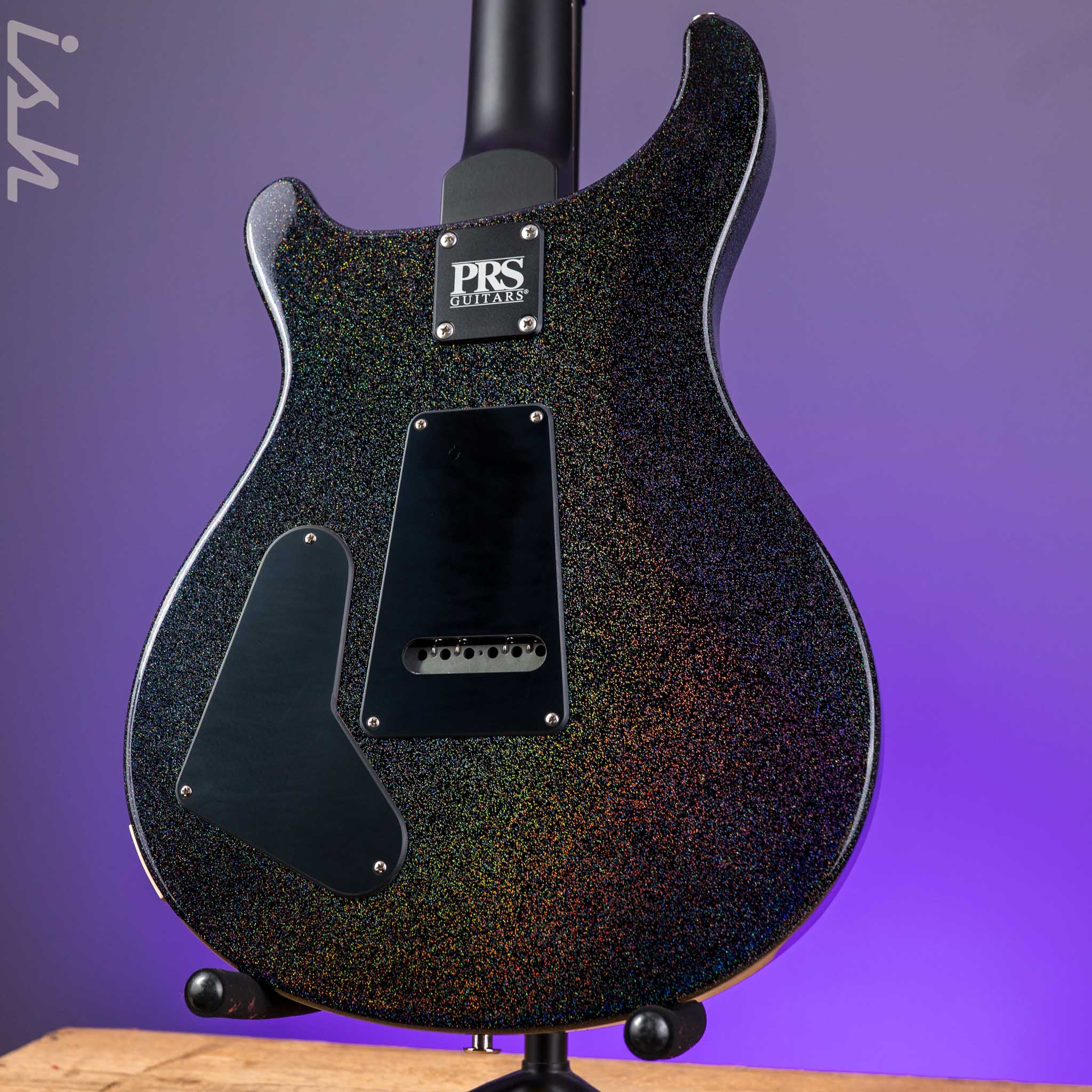 PRS Swamp Ash Special Black Rainbow Holoflake - Image 8