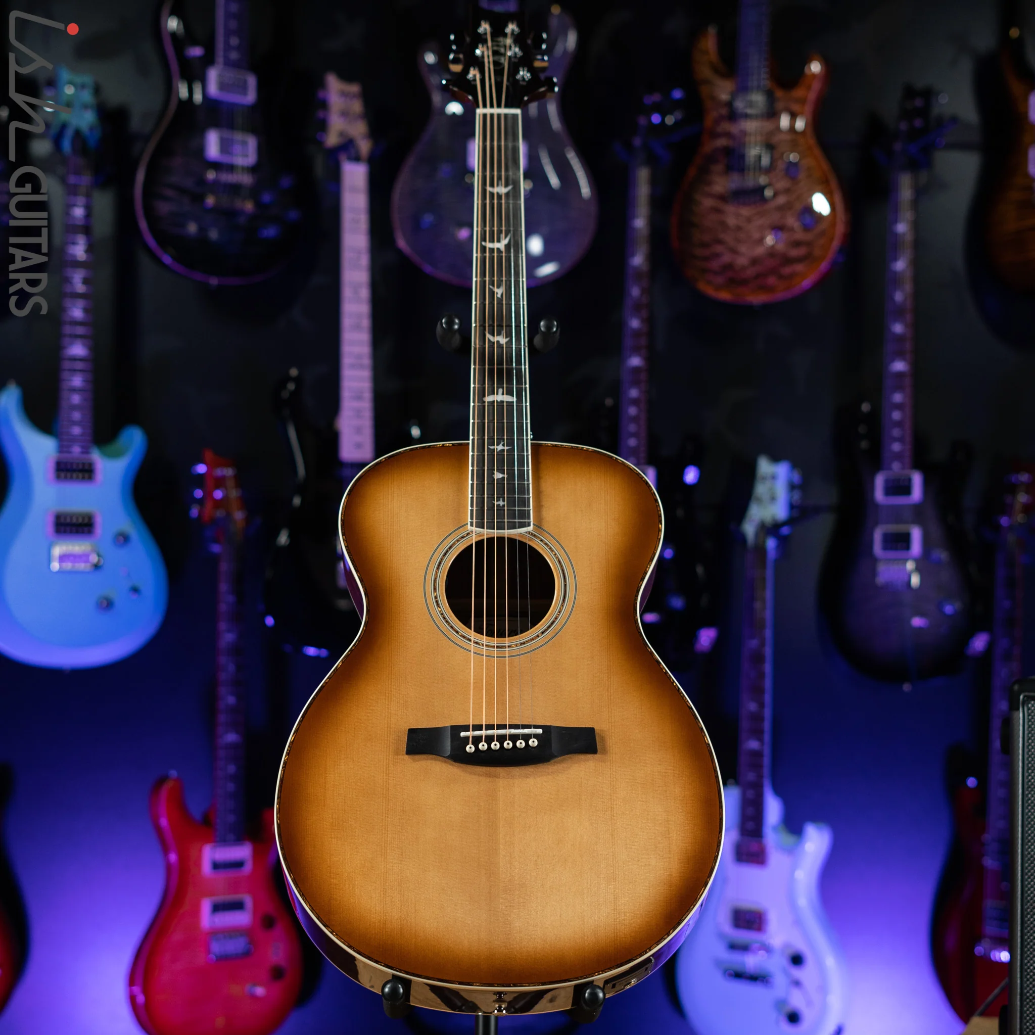 2021 PRS Tonare T40E Acoustic-Electric Guitar Tobacco Sunburst - Image 3