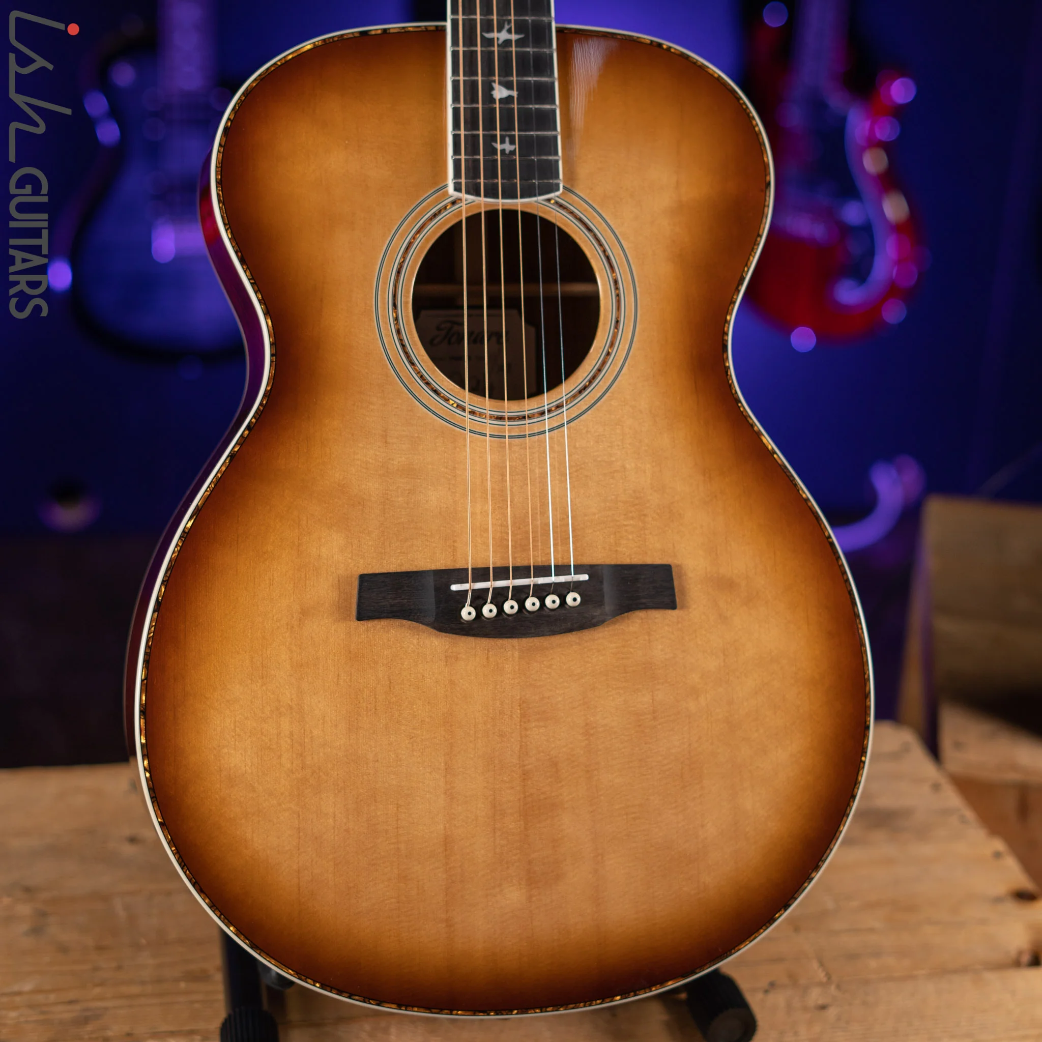 2021 PRS Tonare T40E Acoustic-Electric Guitar Tobacco Sunburst - Image 2