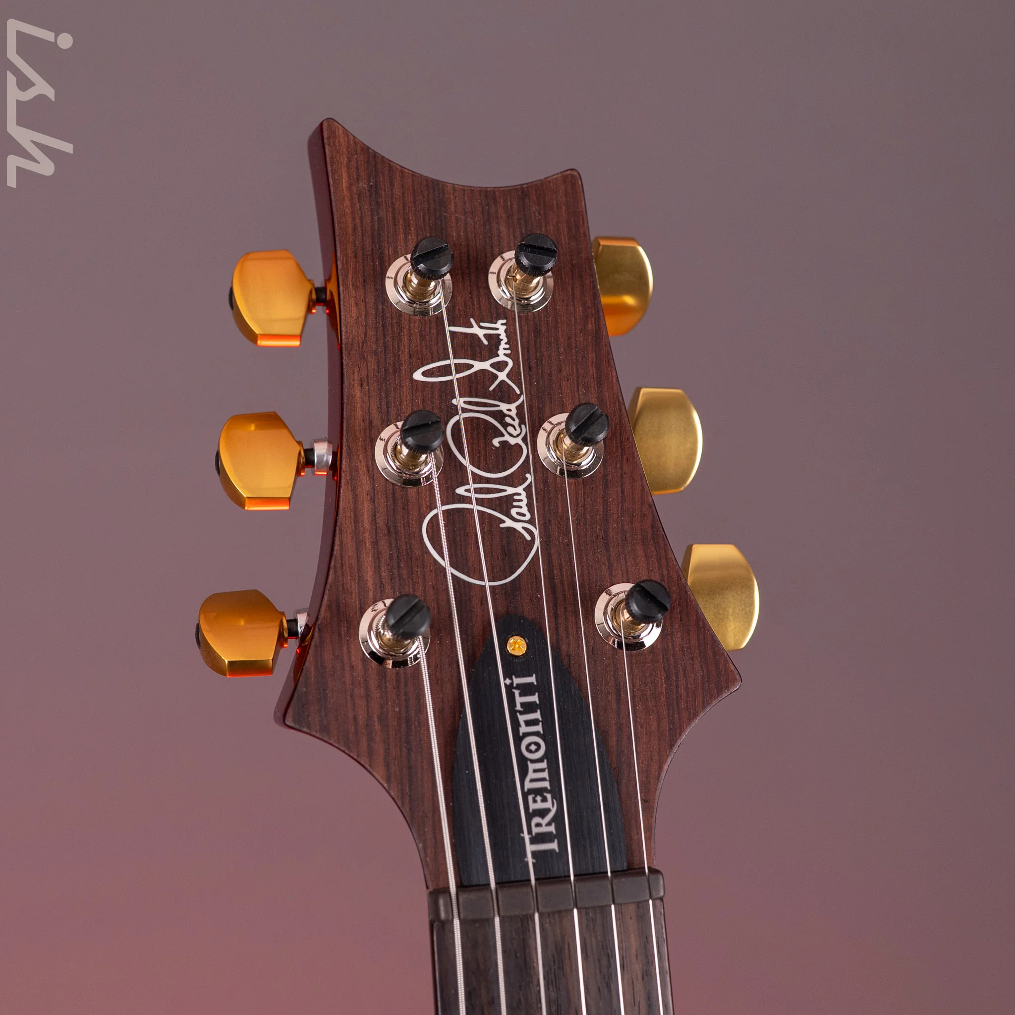PRS Tremonti 10-Top Charcoal Purple Burst (Natural Binding) - Image 7
