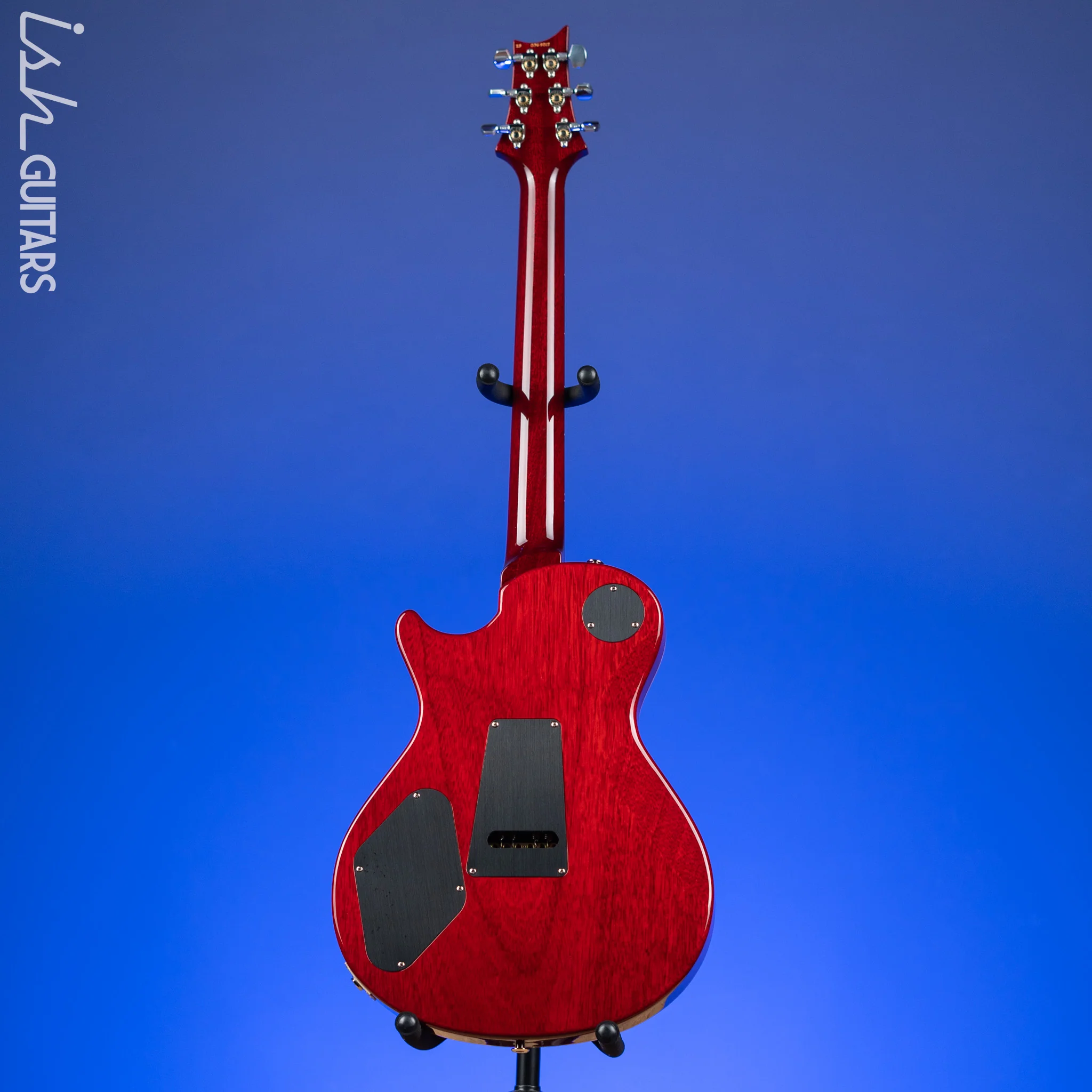 PRS Tremonti Signature Charcoal Cherry Sunburst Tremolo Demo - Image 6