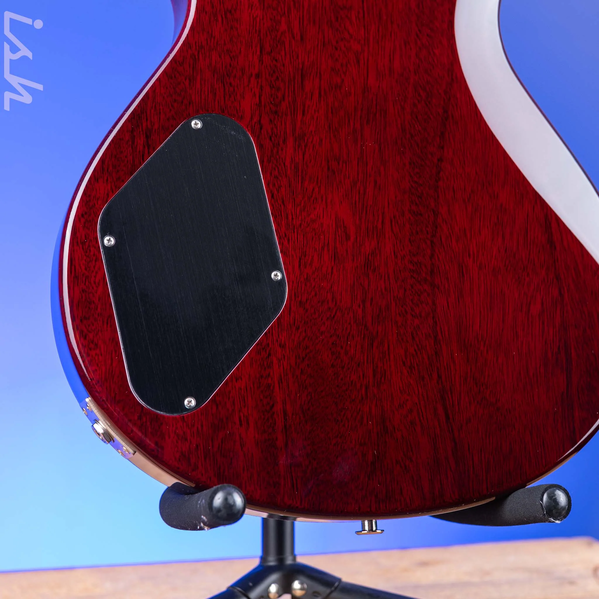 PRS Tremonti Stoptail Charcoal w/ Cherry Wrap Burst - Image 10