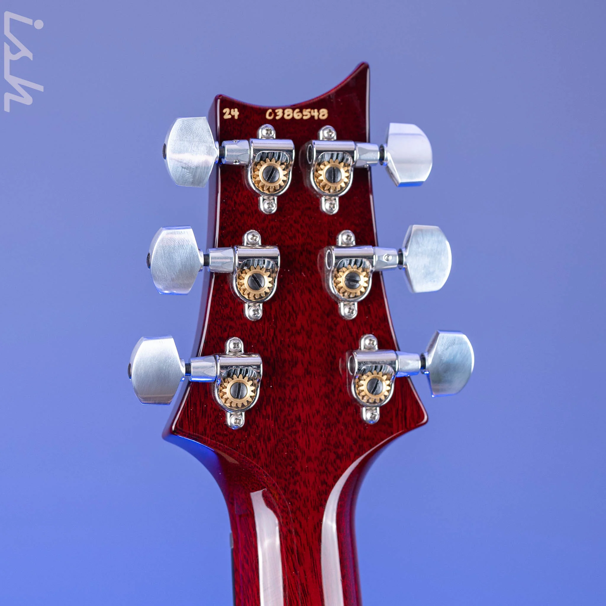 PRS Tremonti Stoptail Charcoal w/ Cherry Wrap Burst - Image 11
