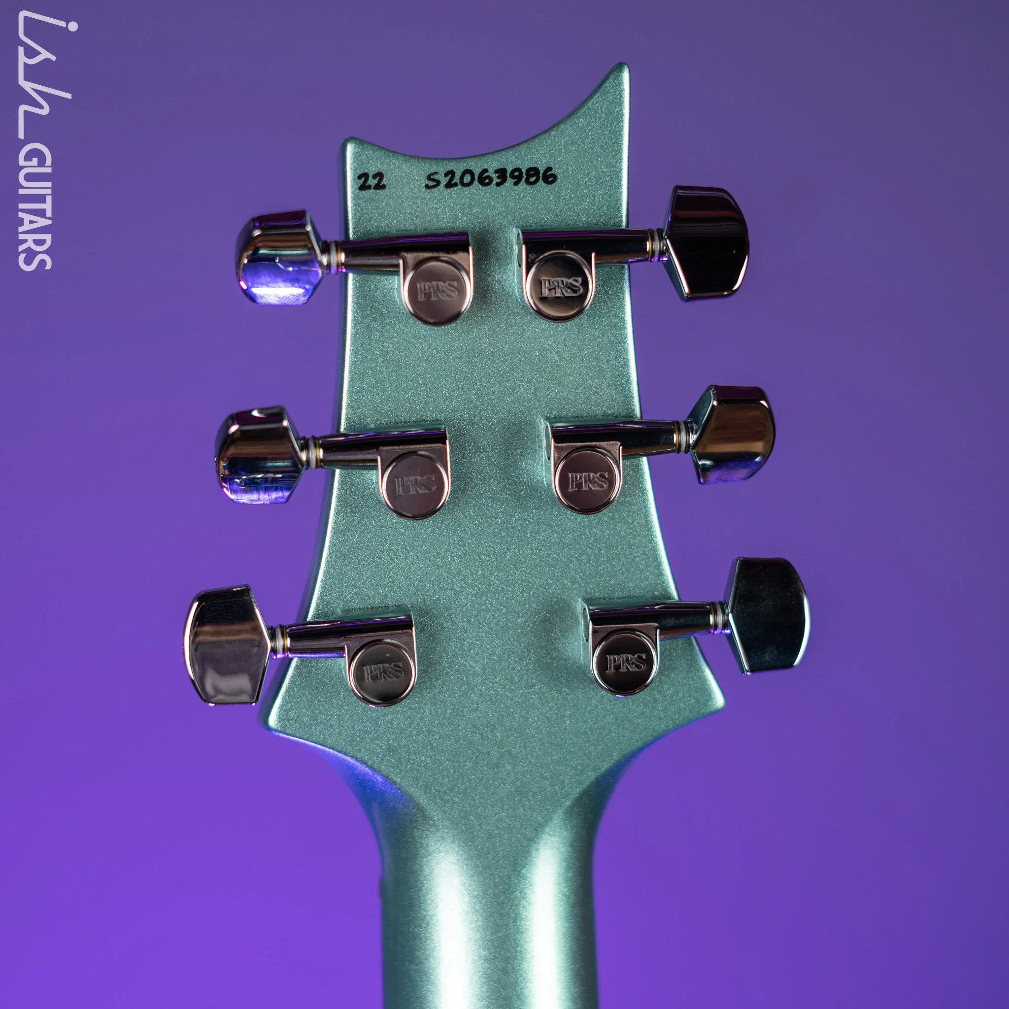 PRS Vela 22 Semi-Hollow Frost Blue Metallic - Image 10