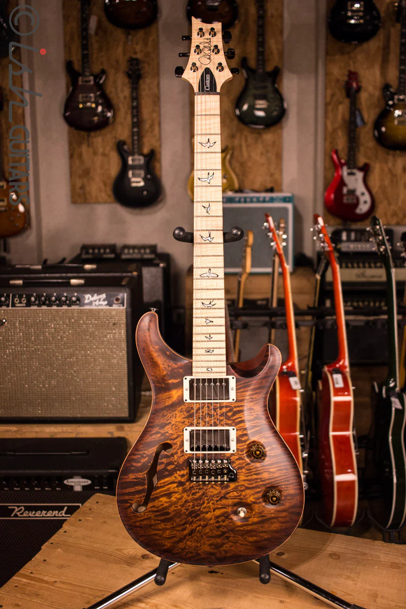 PRS Wood Library Black Goldburst Swamp Ash - Image 2