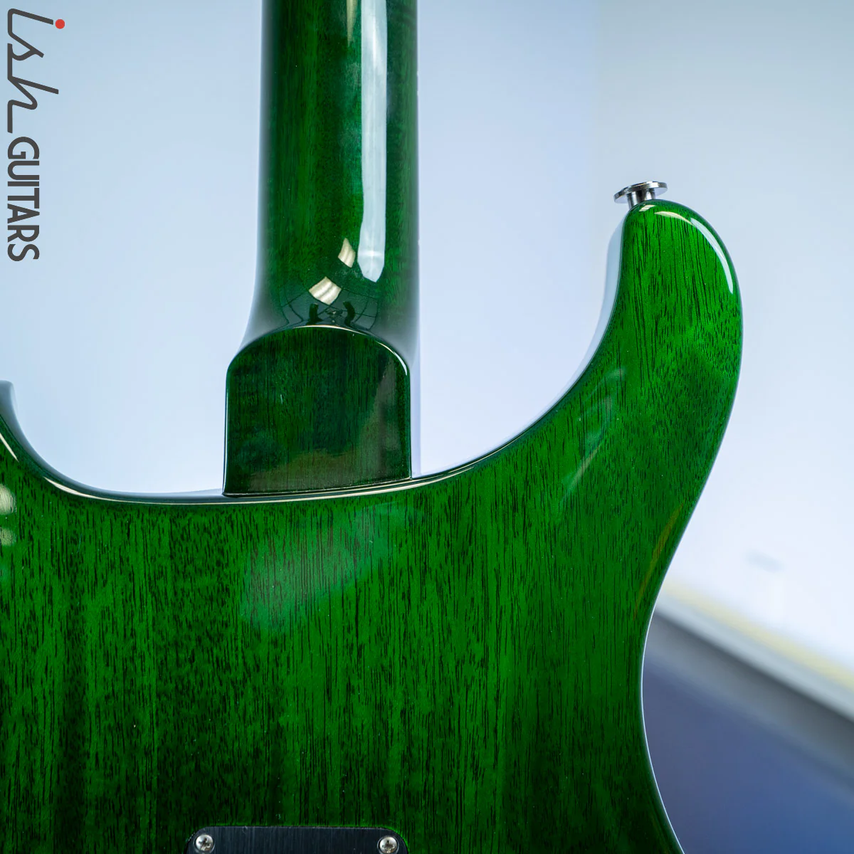 PRS Wood Library Custom 22 Soapbar Jade Green Burst - Image 10