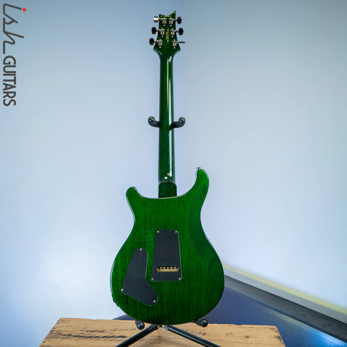 PRS Wood Library Custom 22 Soapbar Jade Green Burst - Image 8