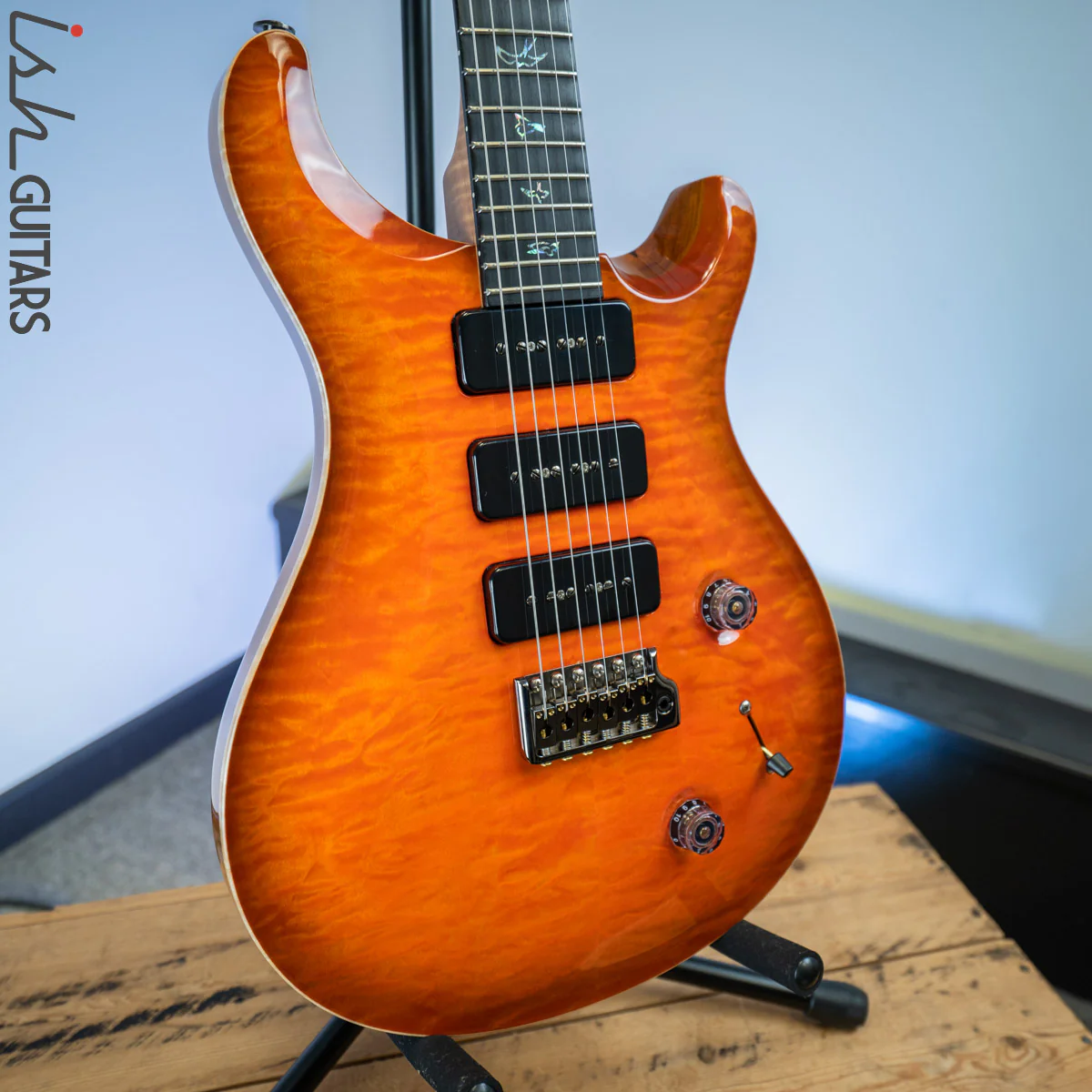 PRS Wood Library Custom 22 Soapbar Matteo Mist - Image 5