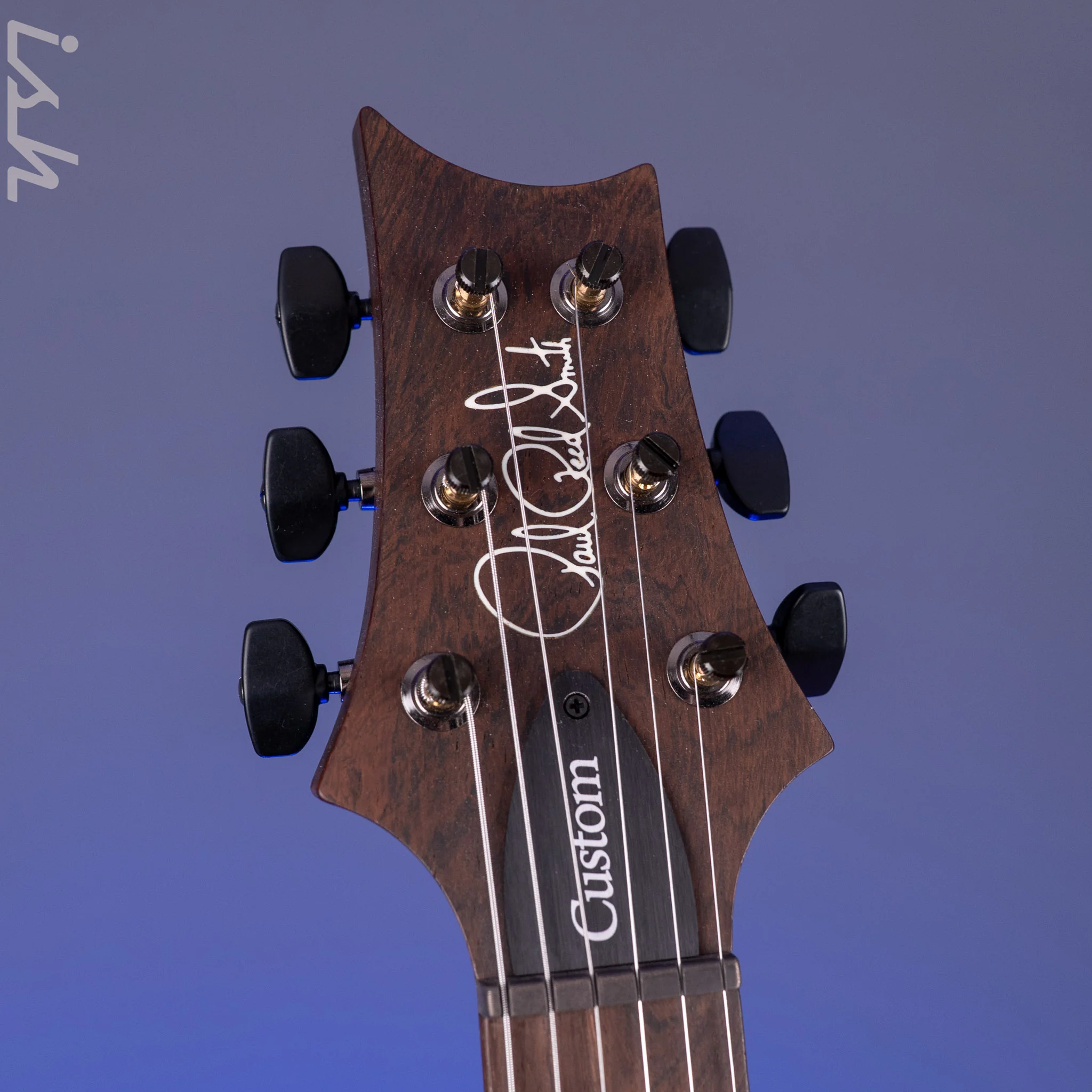 PRS Wood Library Custom 24-08 10-Top 1-Piece Quilt Raspberry Red Burst Custom Color - Image 7