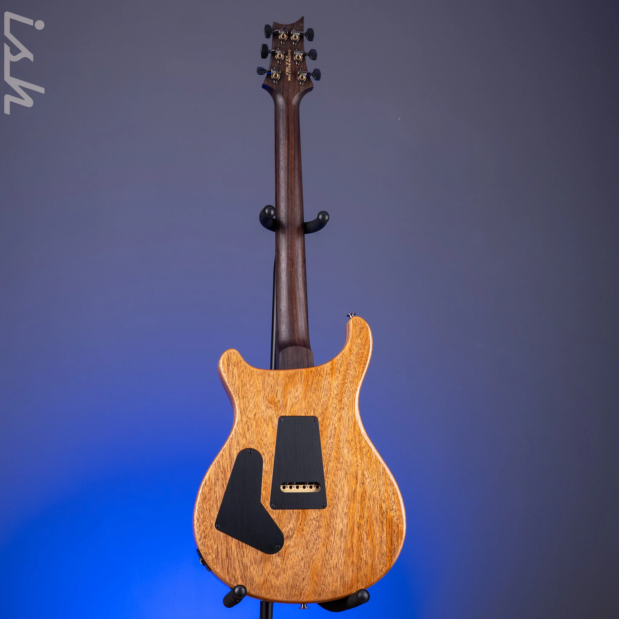 PRS Wood Library Custom 24-08 10-Top 1-Piece Quilt Raspberry Red Burst Custom Color - Image 8