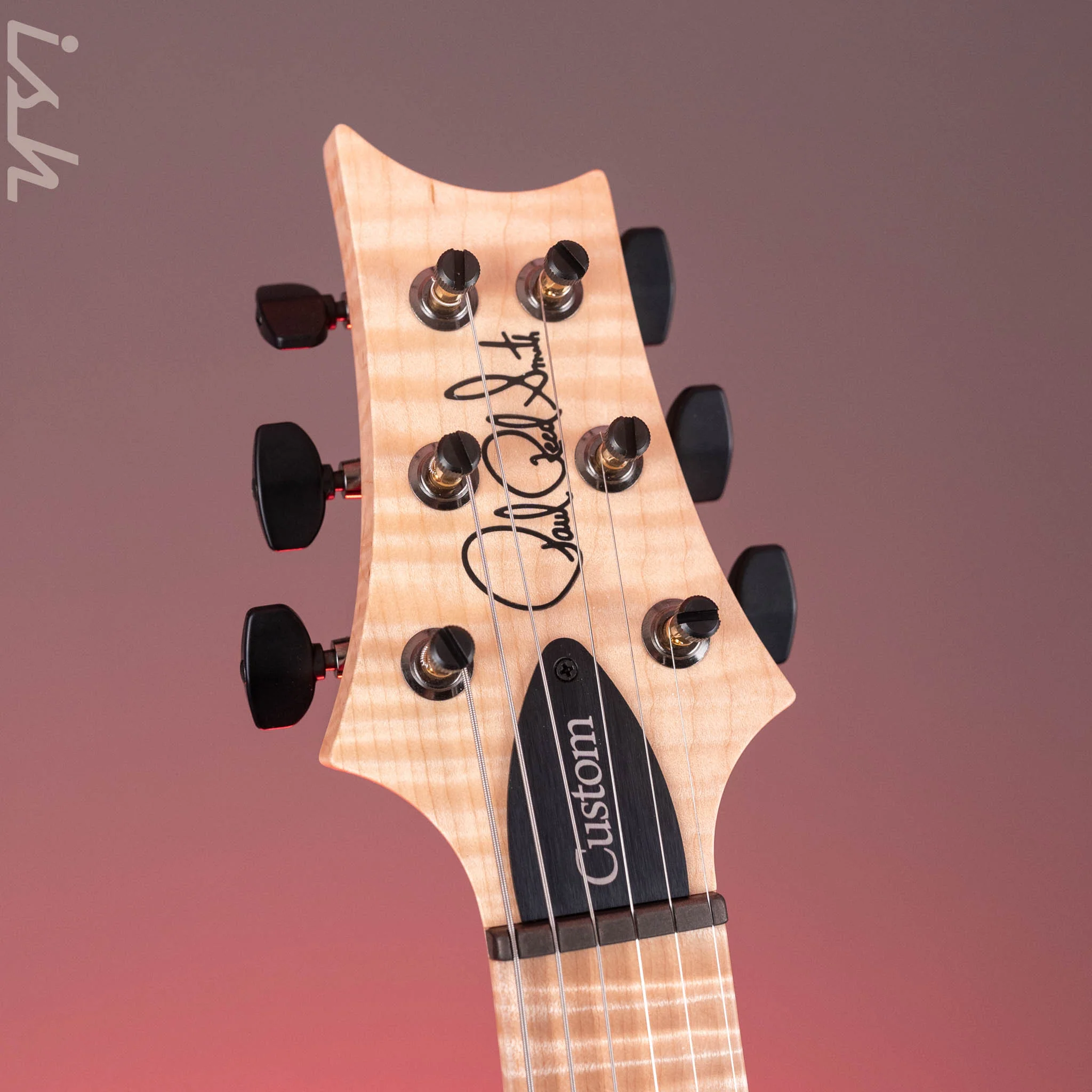 PRS Wood Library Custom 24-08 10-Top Aquableux Purple Burst - Image 5
