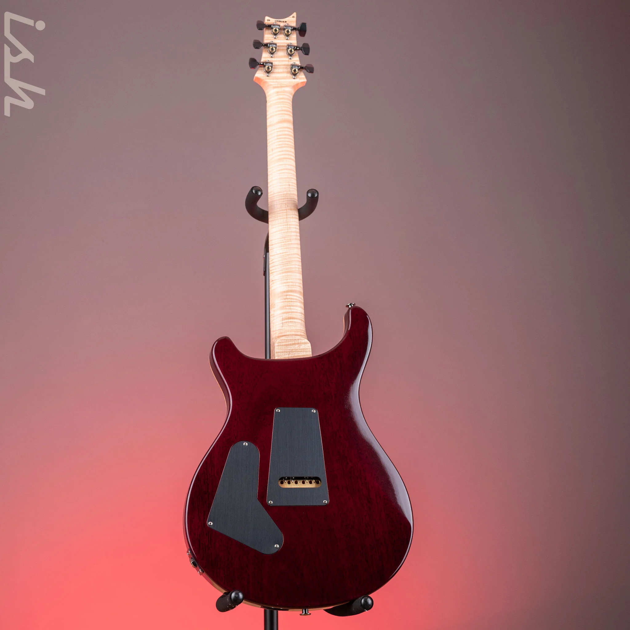 PRS Wood Library Custom 24-08 10-Top Aquableux Purple Burst - Image 6