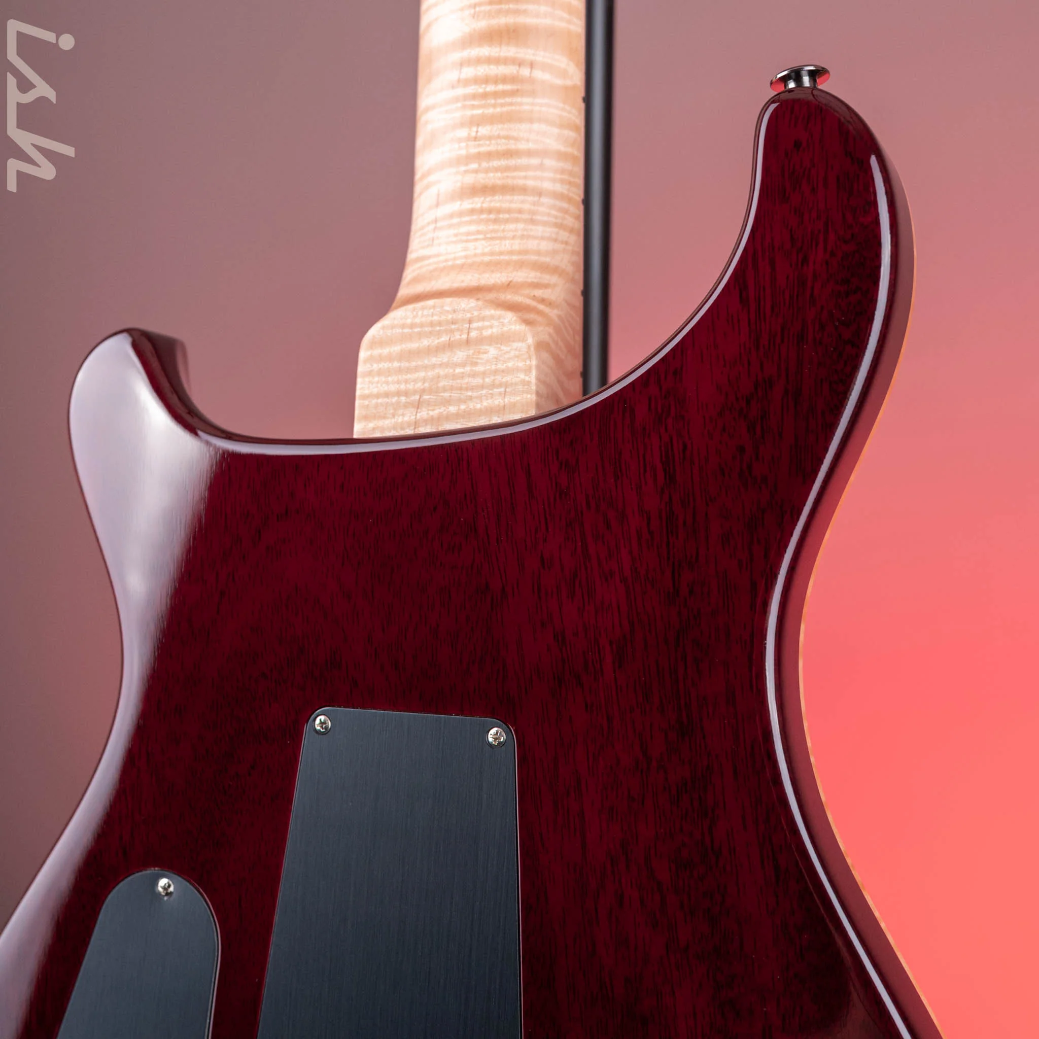 PRS Wood Library Custom 24-08 10-Top Aquableux Purple Burst - Image 8