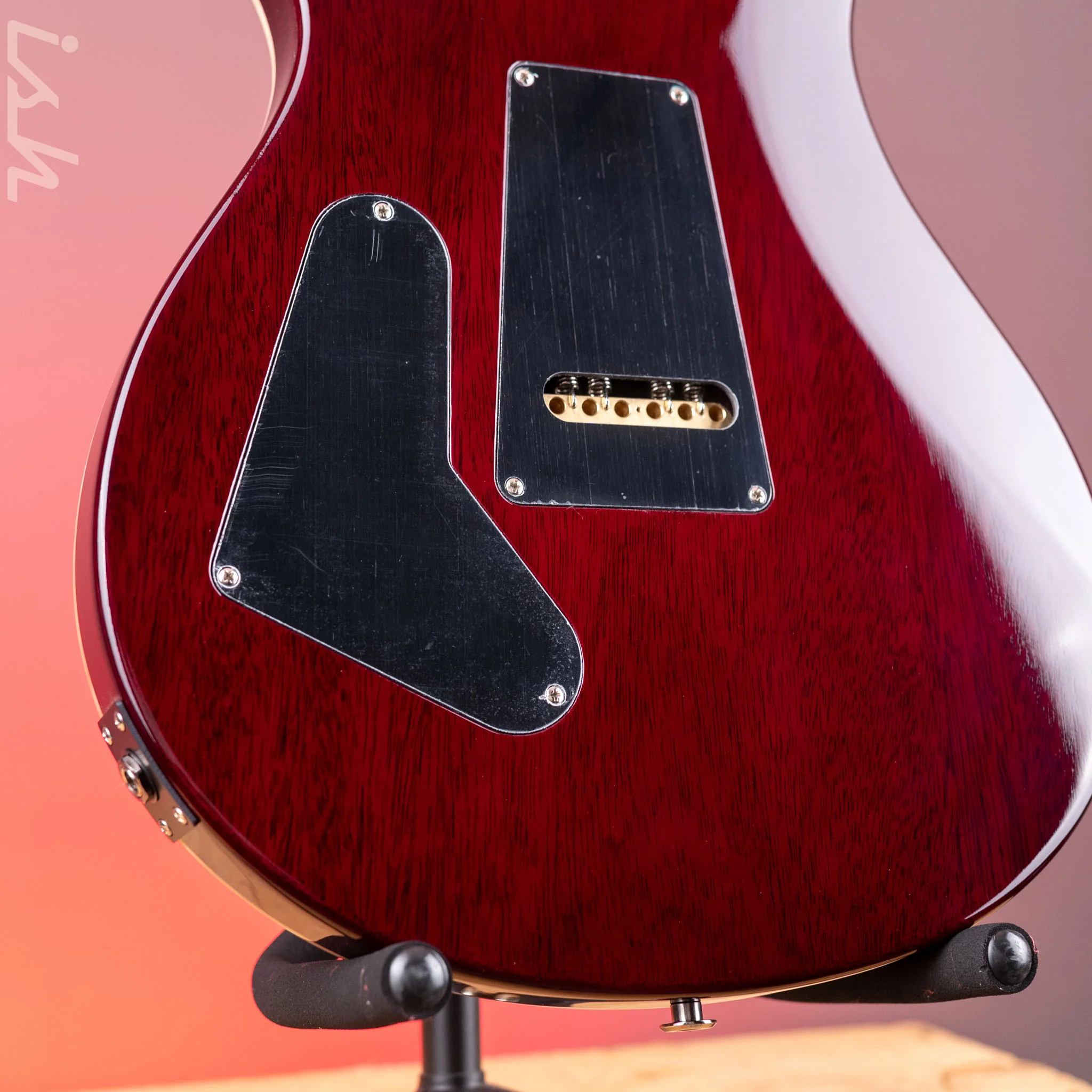 PRS Wood Library Custom 24-08 10-Top Aquableux Purple Burst - Image 10