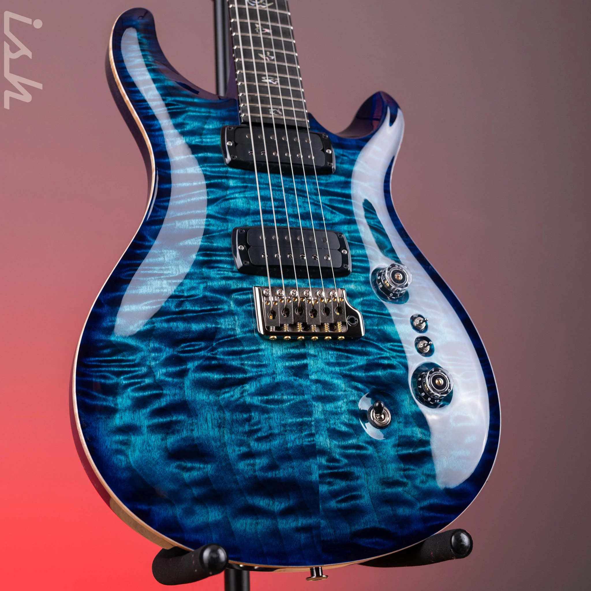 PRS Wood Library Custom 24-08 Cobalt Blue