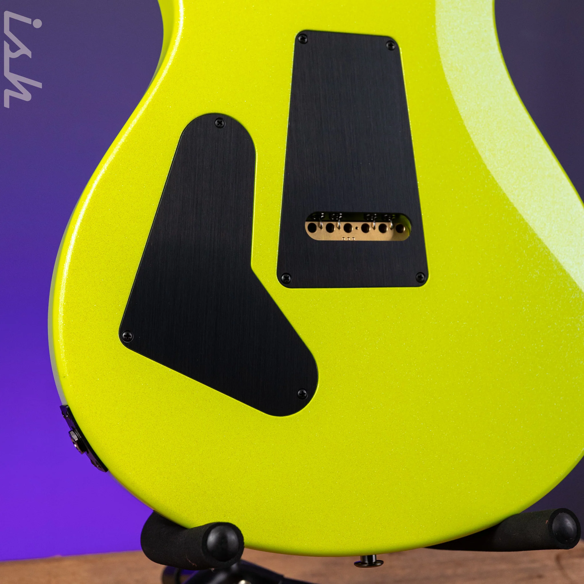 PRS Wood Library Custom 24-08 Neon Yellow Hollowflake - Image 10