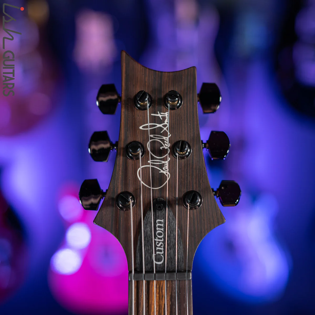 PRS Wood Library Custom 24 10 Top Quilt Torrefied Maple Neck Natural Gloss - Image 6