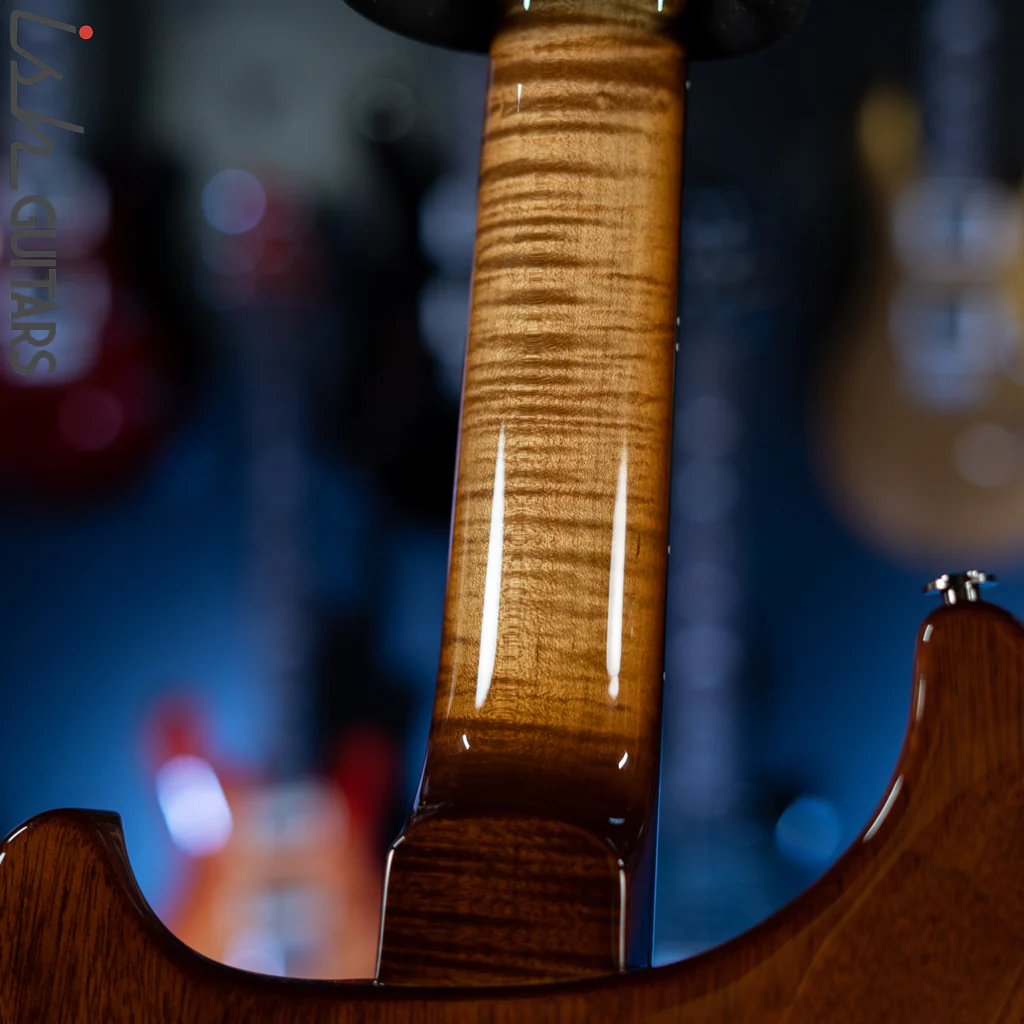 PRS Wood Library Custom 24 Copperhead Burst 10 Top Quilt Figured Maple Neck - Image 11