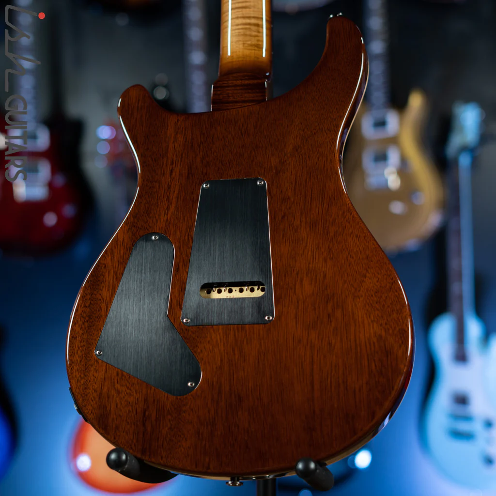 PRS Wood Library Custom 24 Copperhead Burst 10 Top Quilt Figured Maple Neck - Image 8