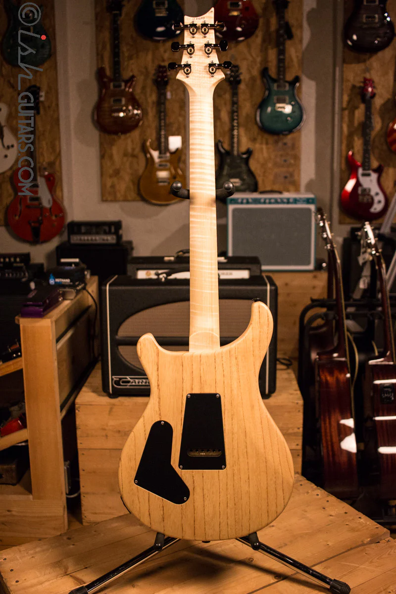 Paul Reed Smith PRS Custom 24 Semi-Hollow Wood Library Quilt Swamp Ash Purple Mist - Image 9