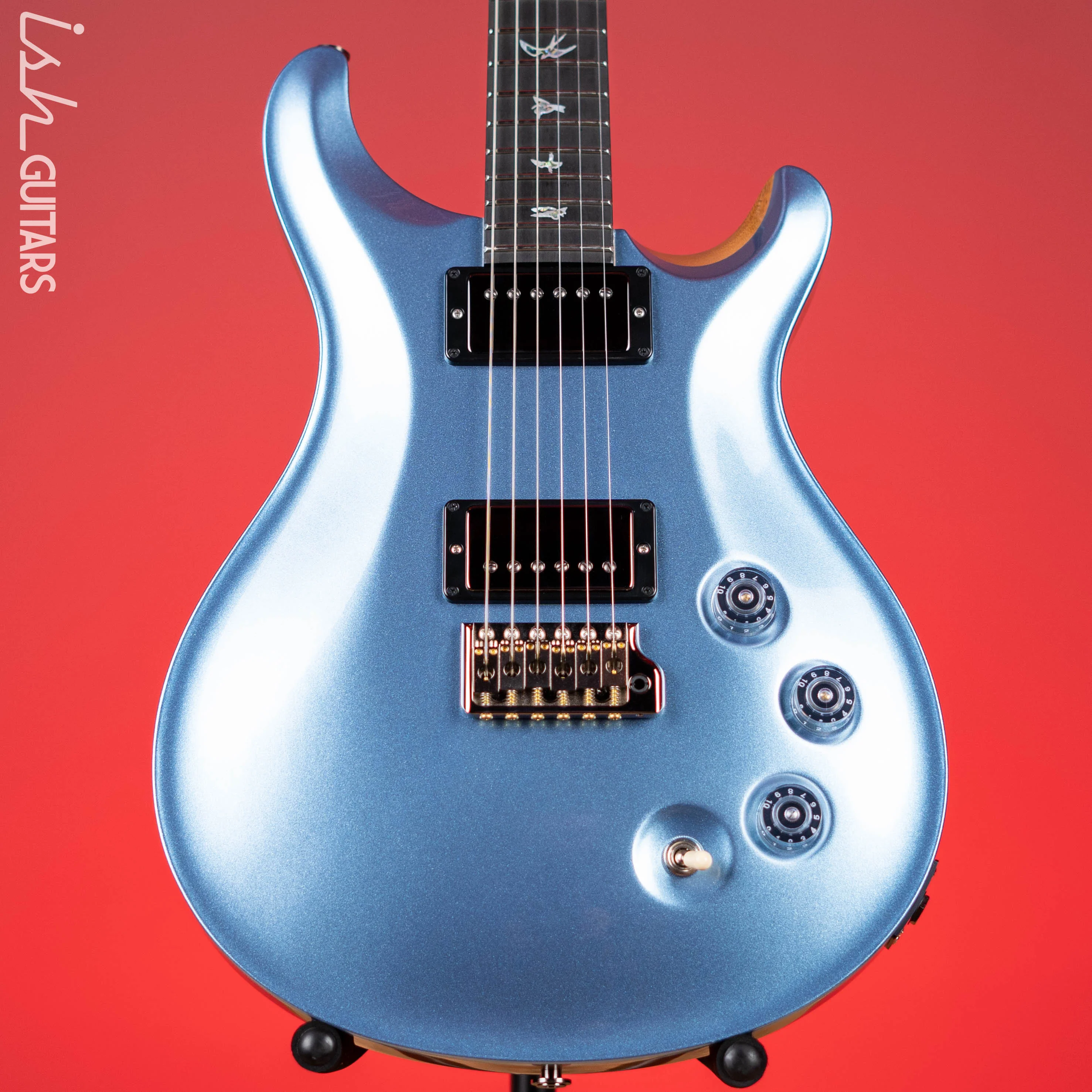 2022 PRS Wood Library DGT Frost Blue Metallic