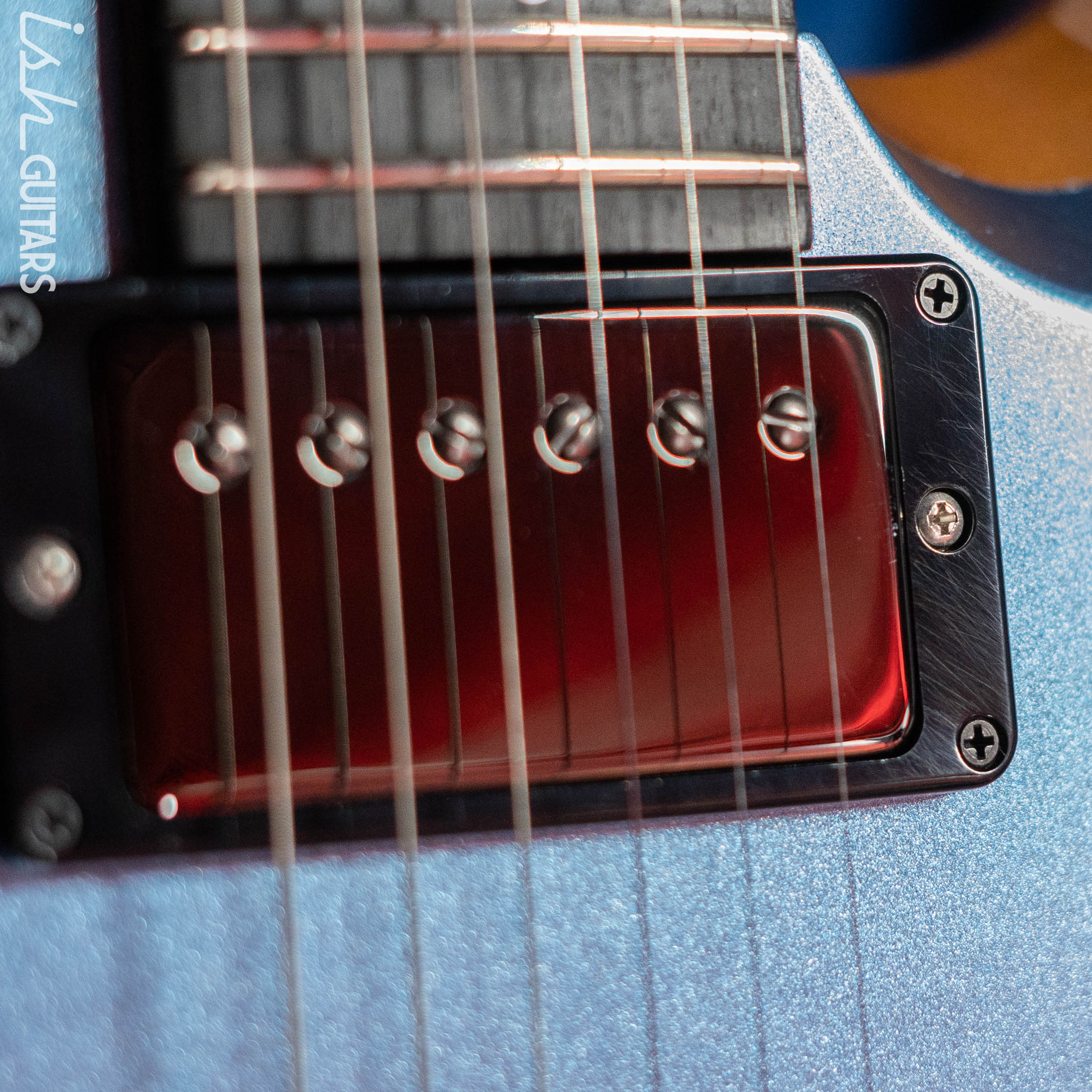 2022 PRS Wood Library DGT Frost Blue Metallic - Image 13