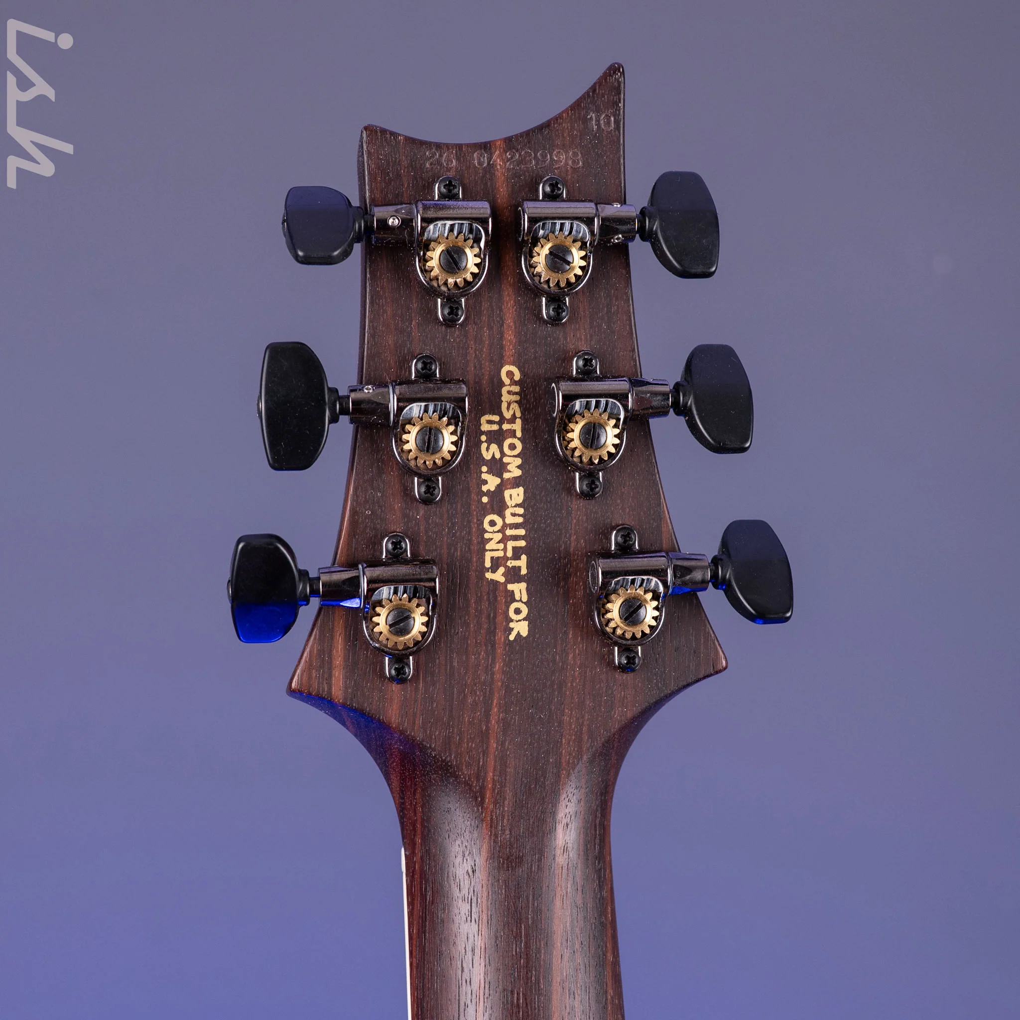 PRS Wood Library Hollowbody II 594 10-Top Brazilian RW Fretboard Autumn Burst Custom Color - Image 12