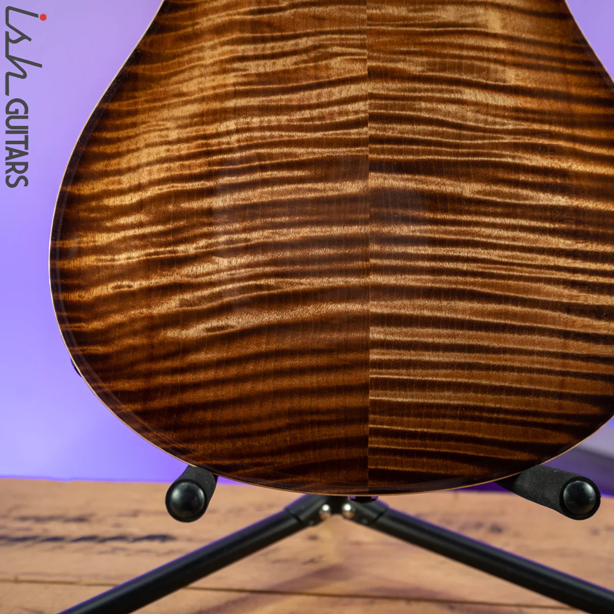 PRS McCarty 594 Hollowbody II Wood Library Copperhead Burst 10 Top - Image 11