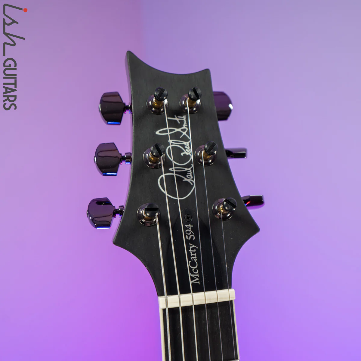 PRS McCarty 594 Hollowbody II Wood Library Copperhead Burst 10 Top - Image 7