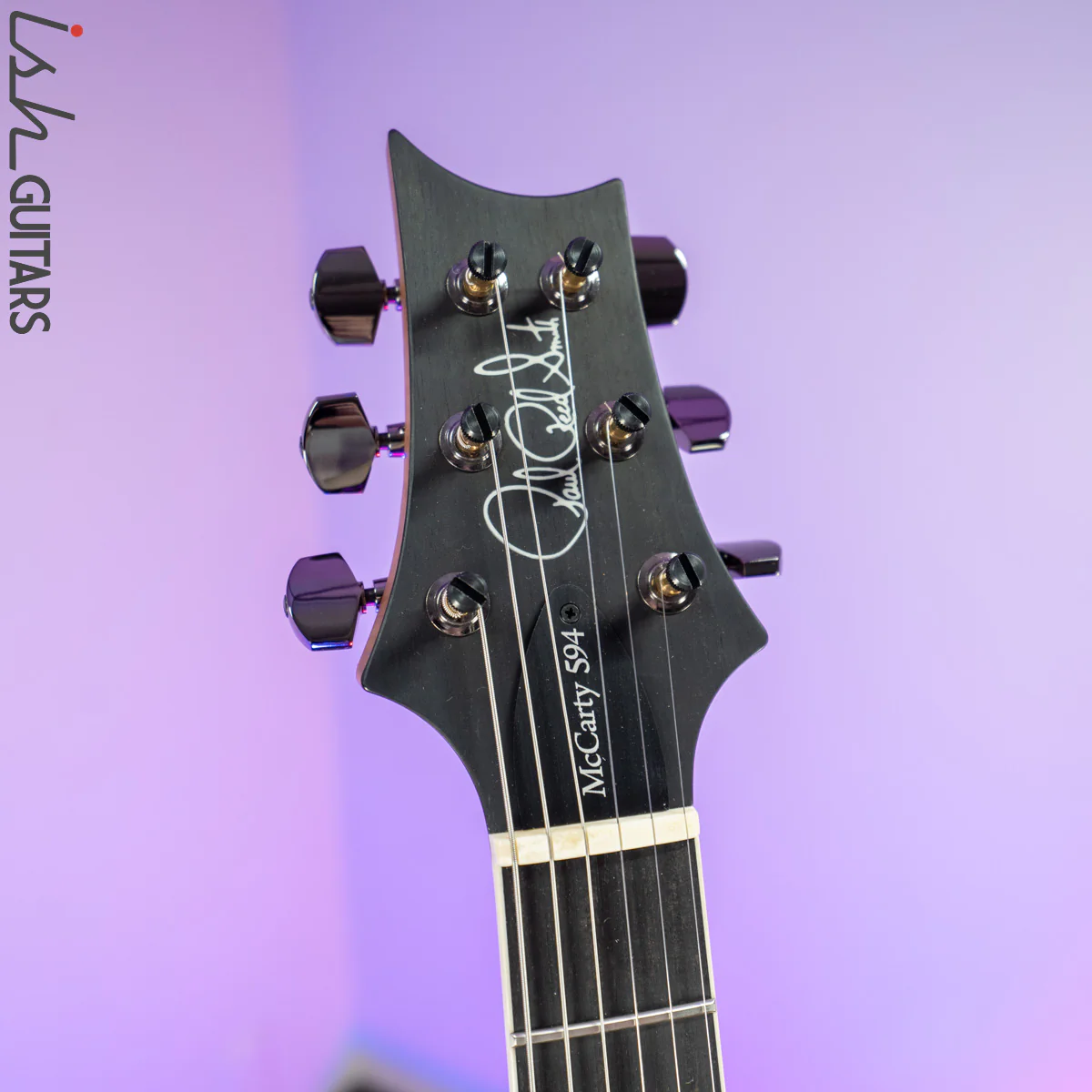 PRS McCarty 594 Hollowbody II Wood Library Frost Blue Metallic Satin - Image 7
