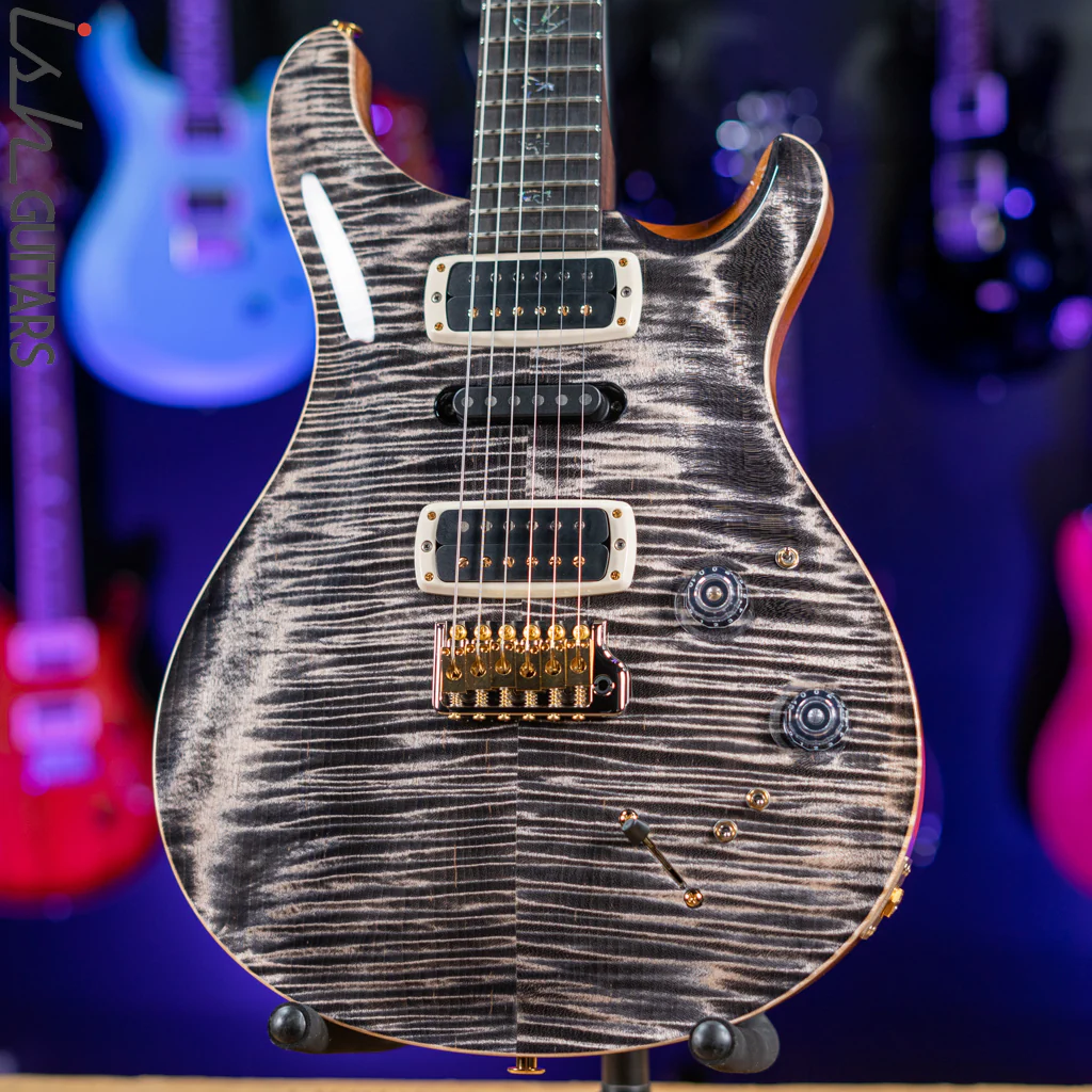 PRS Wood Library Modern Eagle V 10 Top Charcoal