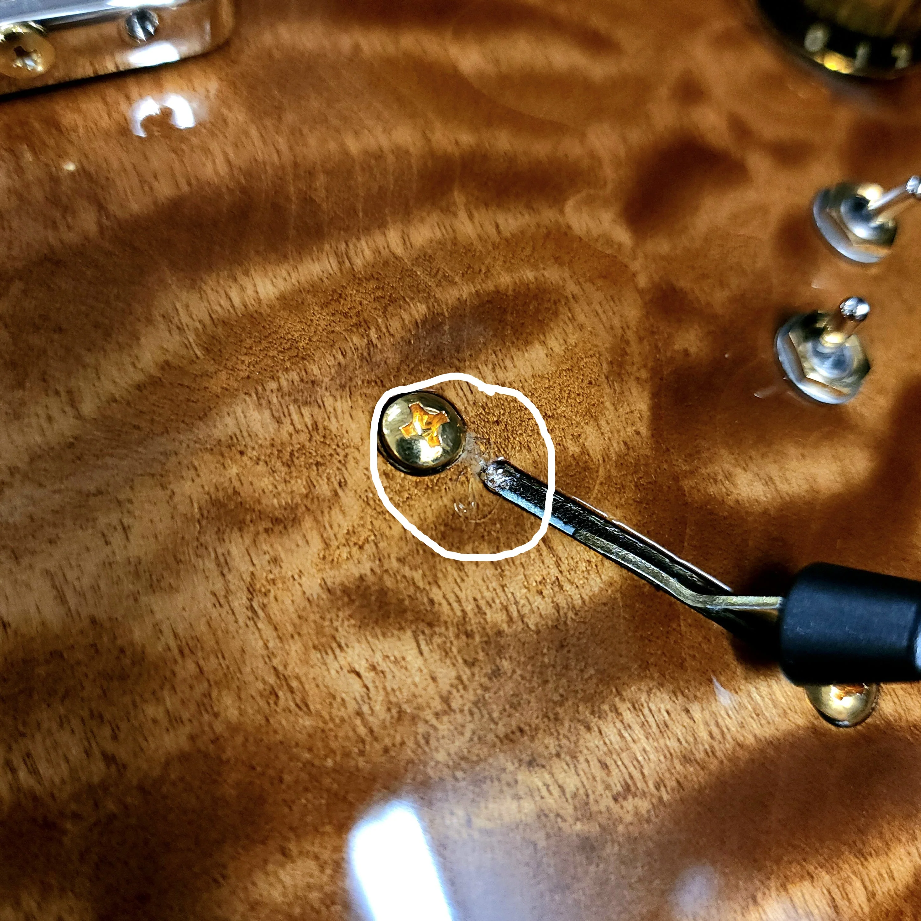 PRS Wood Library Modern Eagle V 10-Top Copperhead Burst Demo - Image 5