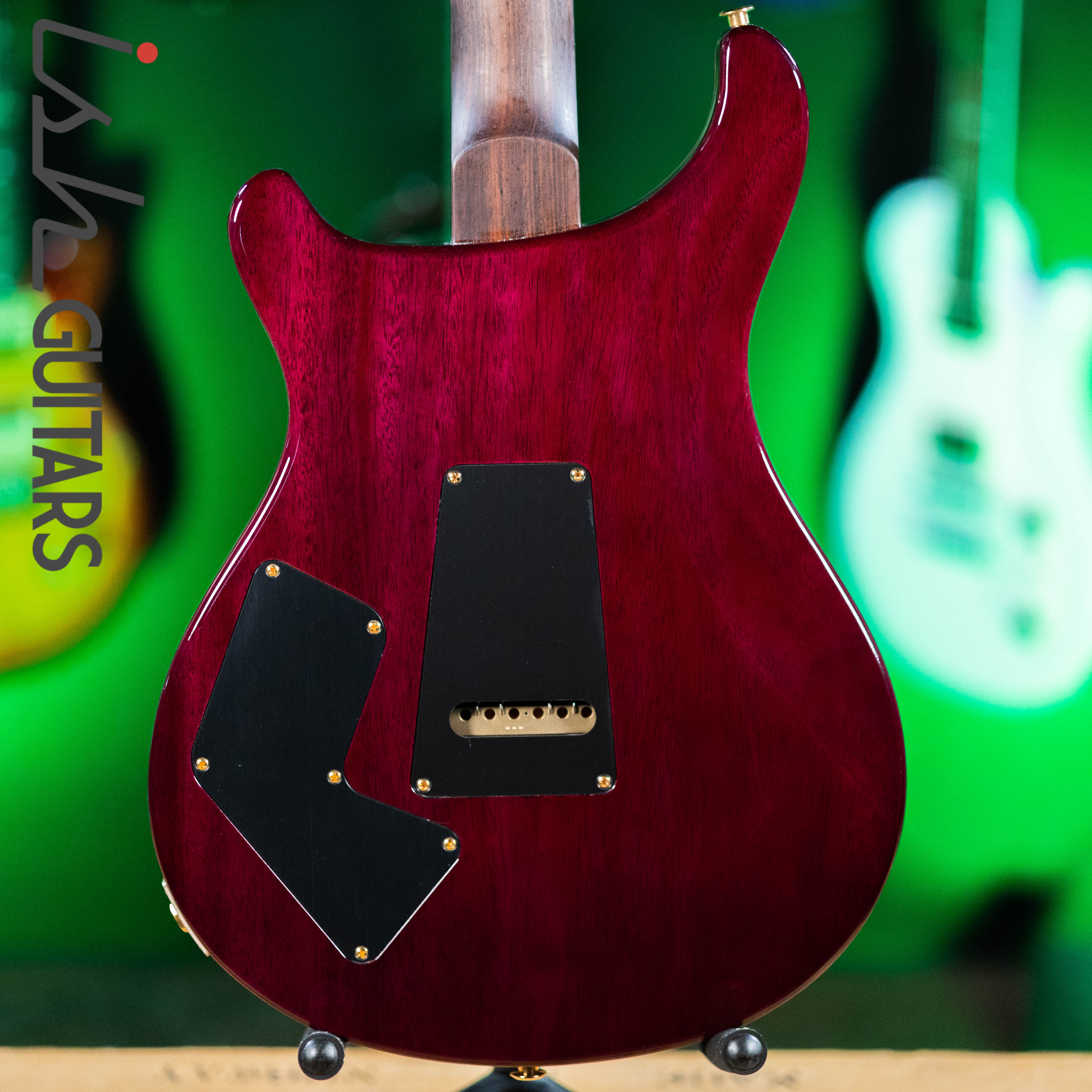 PRS Wood Library Modern Eagle V 10 Top Faded Purple Burst - Image 8
