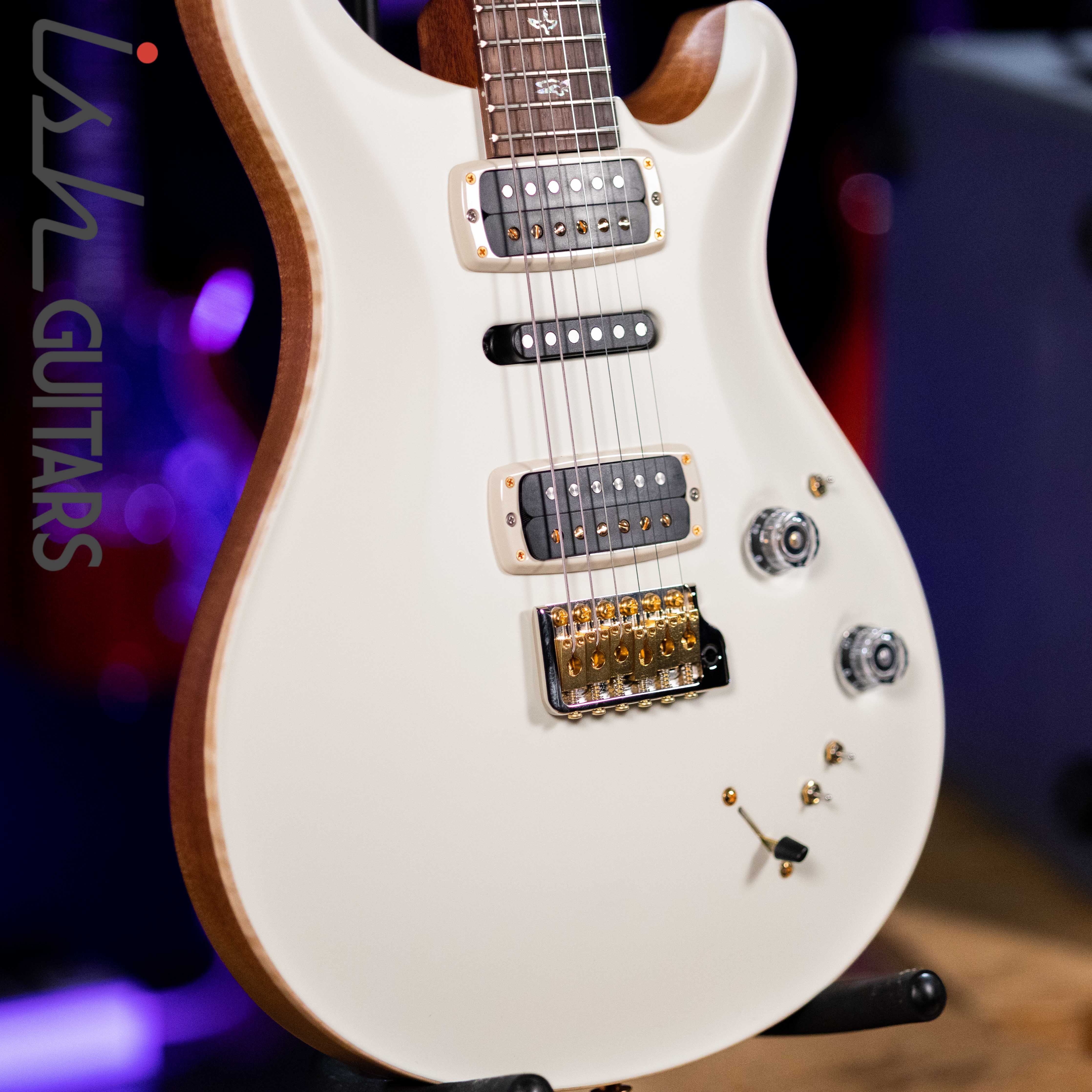 PRS Wood Library Modern Eagle V Antique White Brazilian Rosewood - Image 10