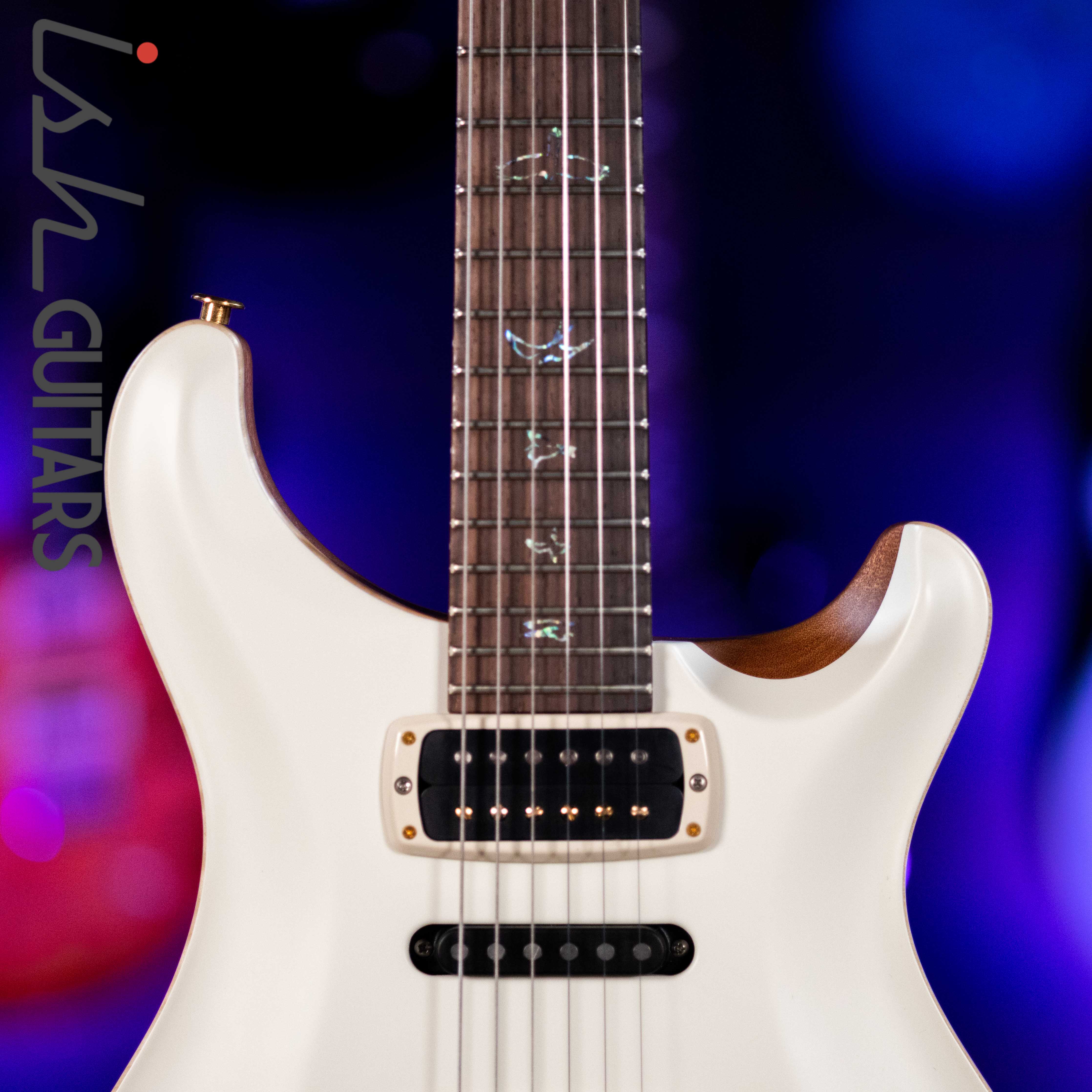 PRS Wood Library Modern Eagle V Antique White Brazilian Rosewood - Image 3