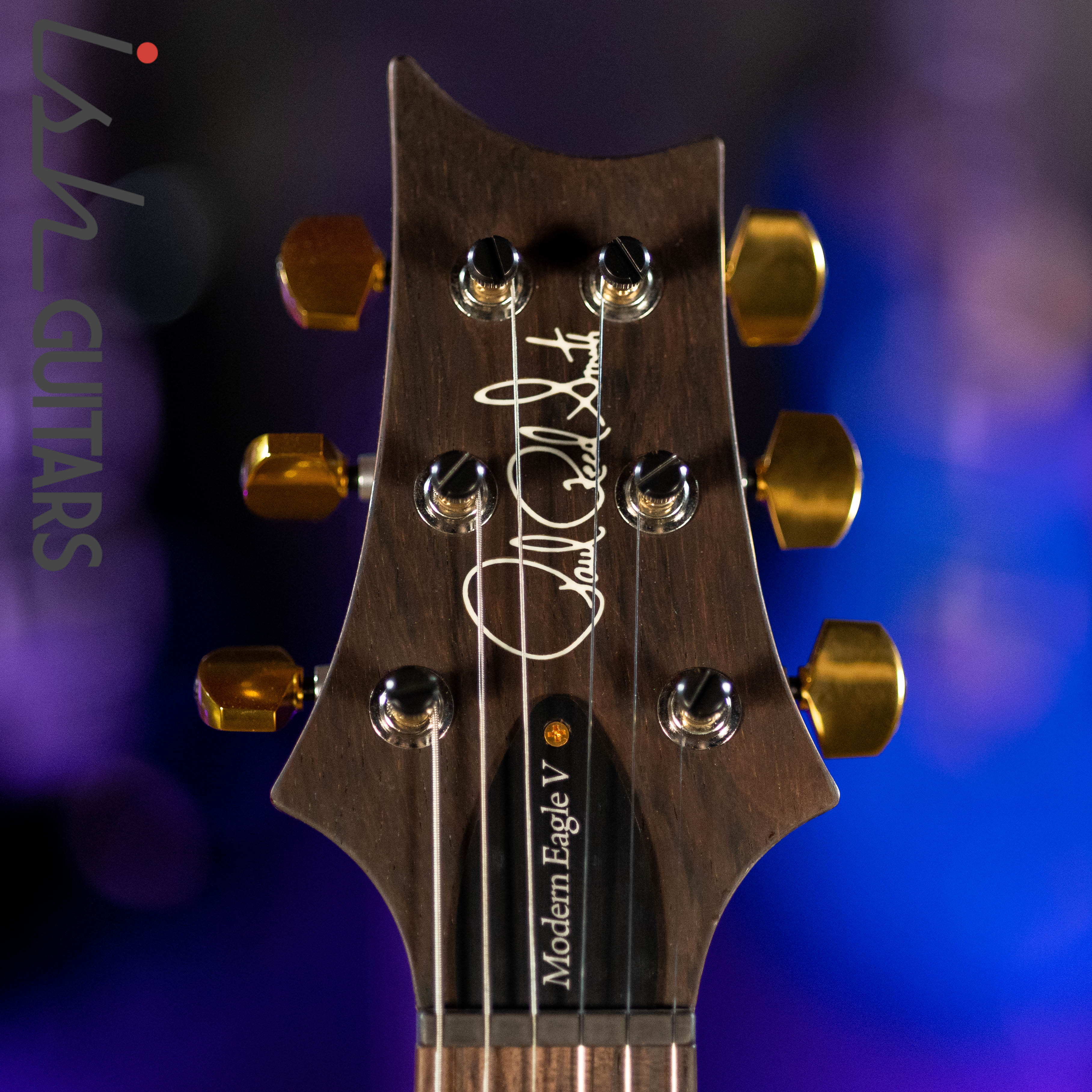 PRS Wood Library Modern Eagle V Antique White Brazilian Rosewood - Image 5