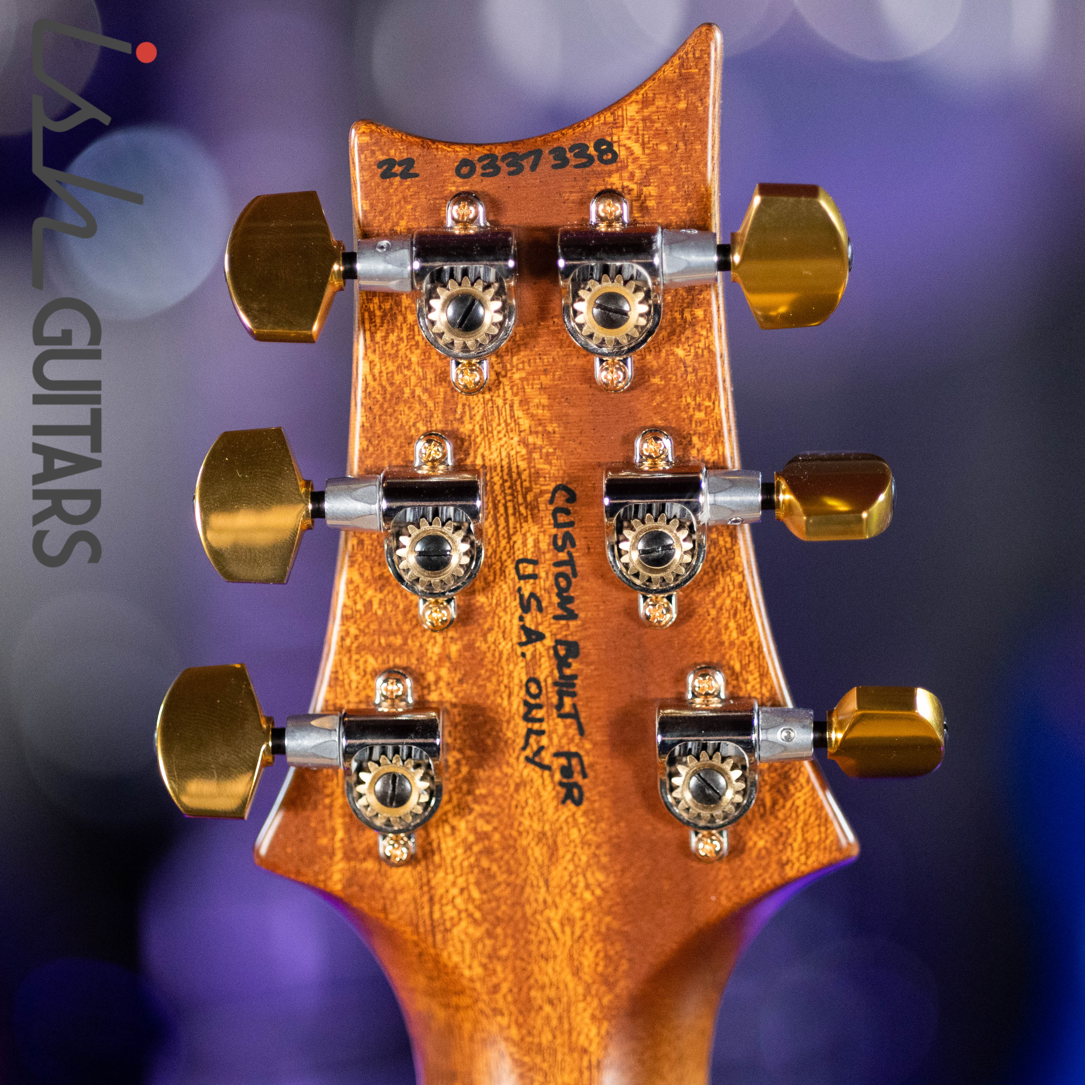 PRS Wood Library Modern Eagle V Antique White Brazilian Rosewood - Image 6