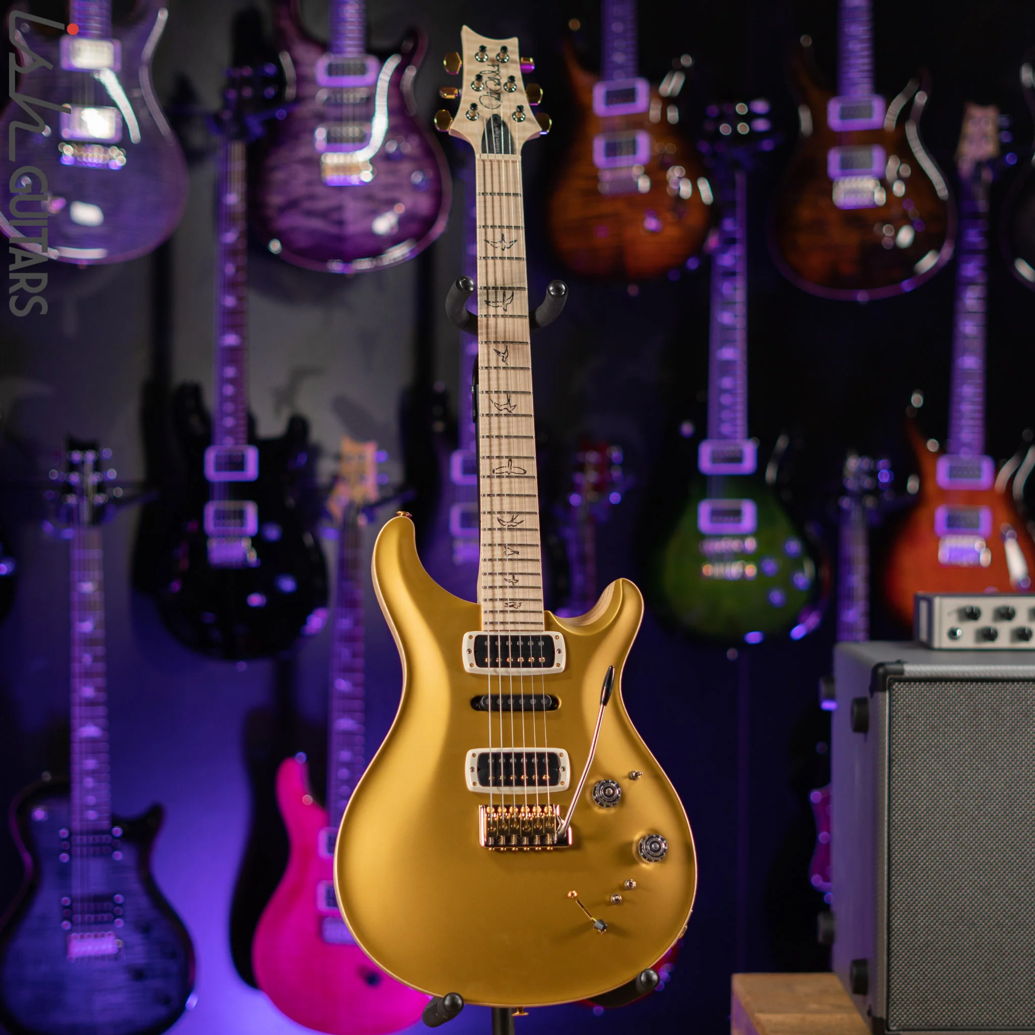 PRS Wood Library Modern Eagle V Gold Top Satin - Image 2