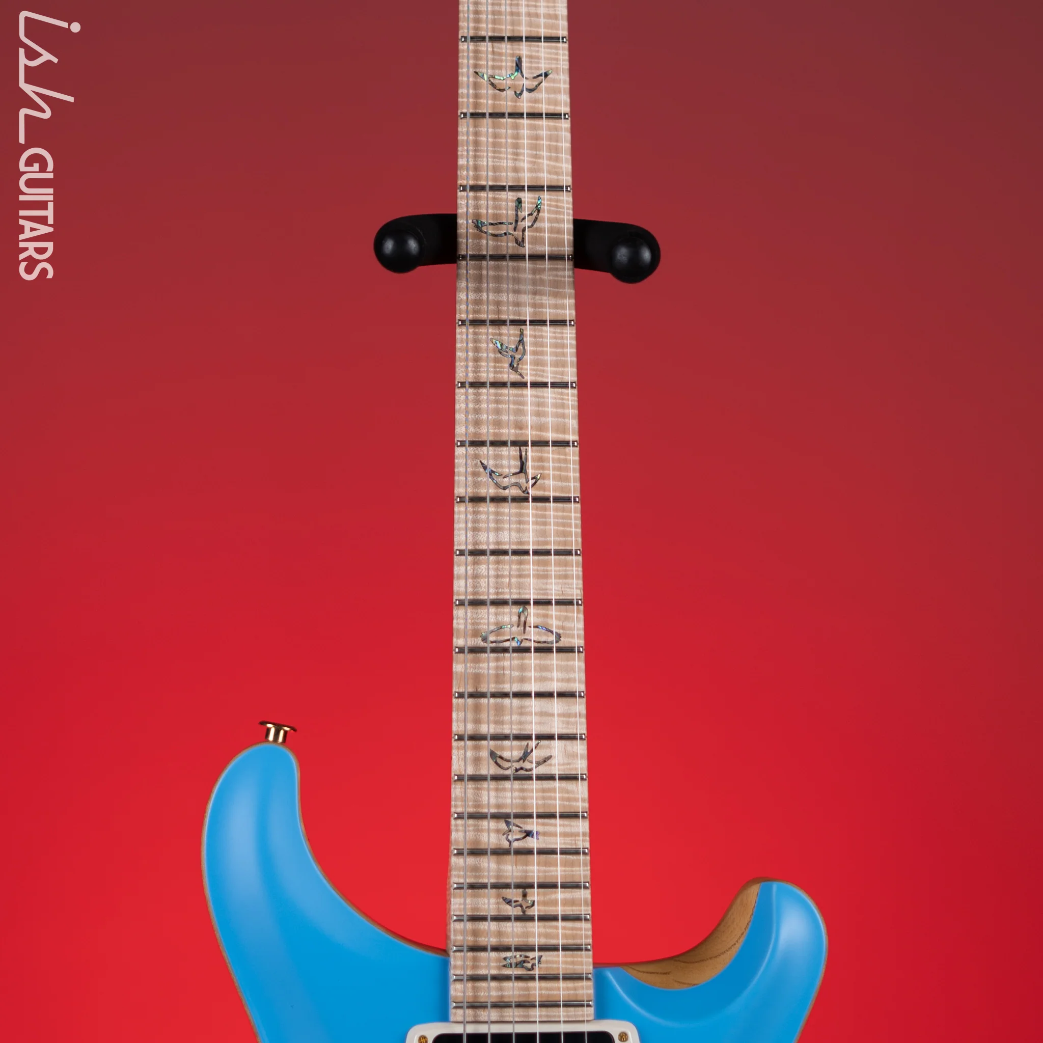 PRS Wood Library Modern Eagle V Satin Powder Blue - Image 5