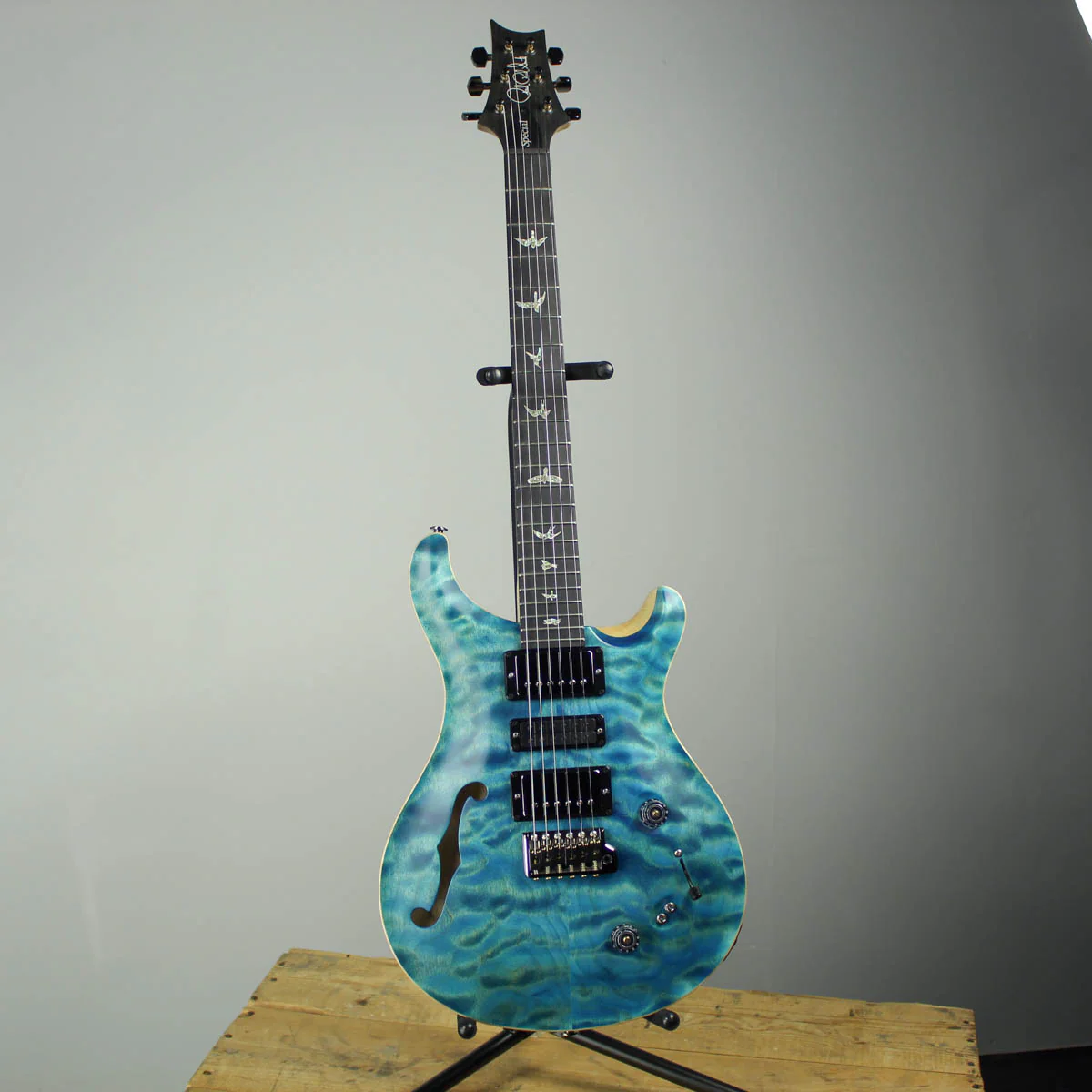 2019 PRS Wood Library Special 22 Aquabluex Satin - Image 2
