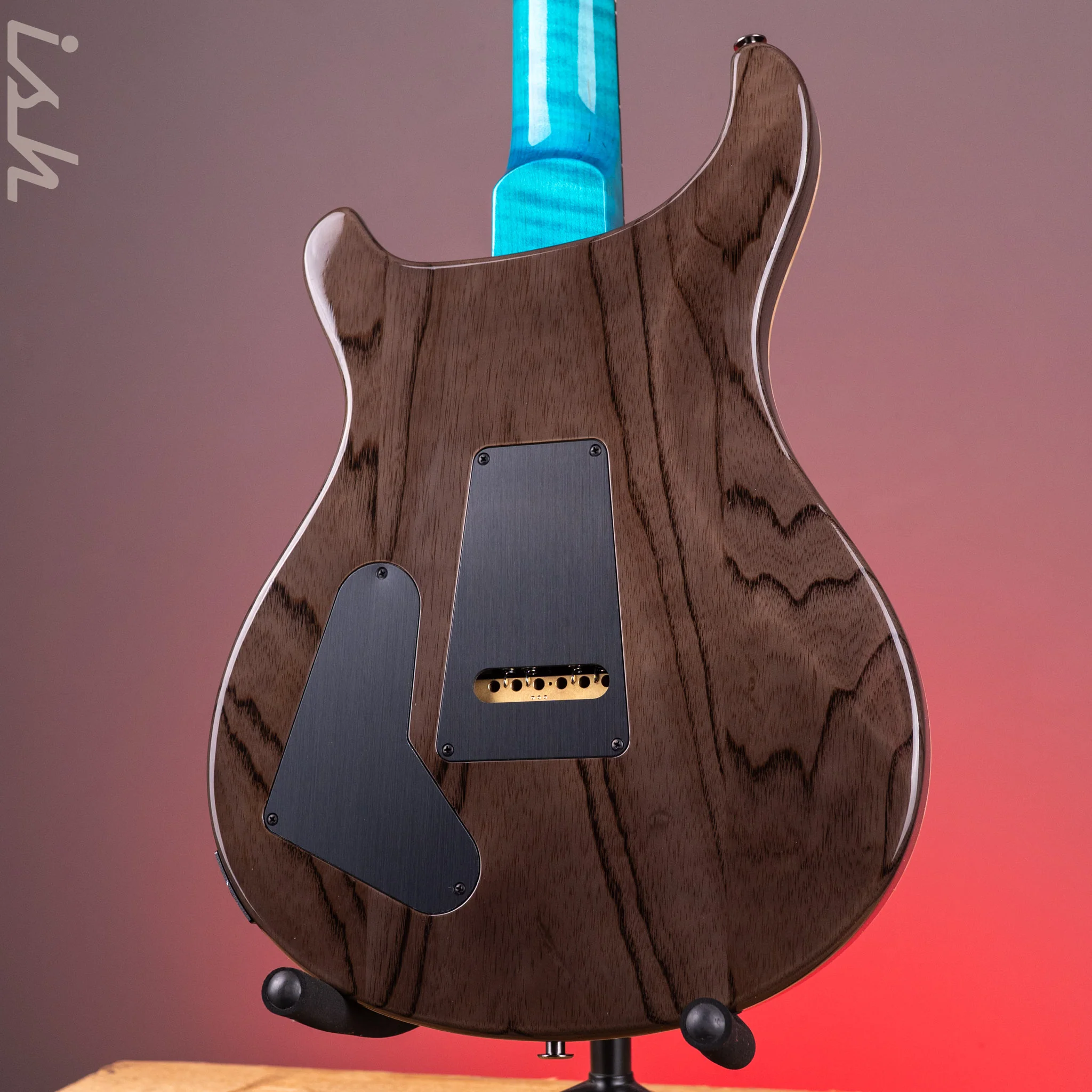 PRS Wood Library Special Semi-Hollow 10-Top Quilt Aquableux Custom Color - Image 10