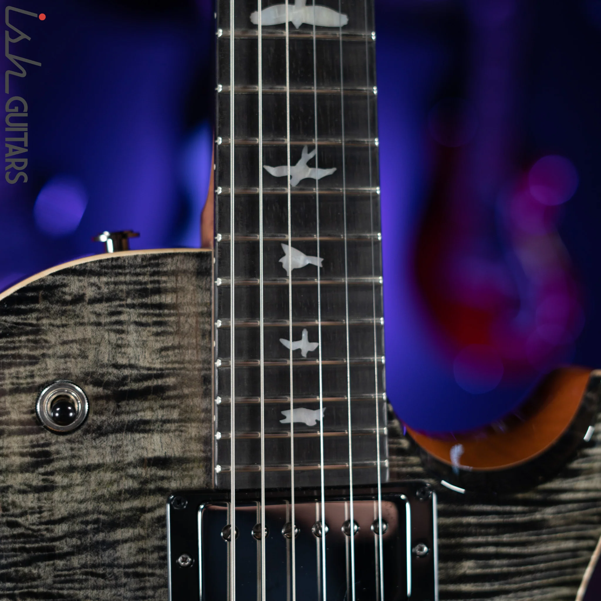 2021 PRS Wood Library Tremonti Obsidian 10-Top Torrefied Maple Neck - Image 5