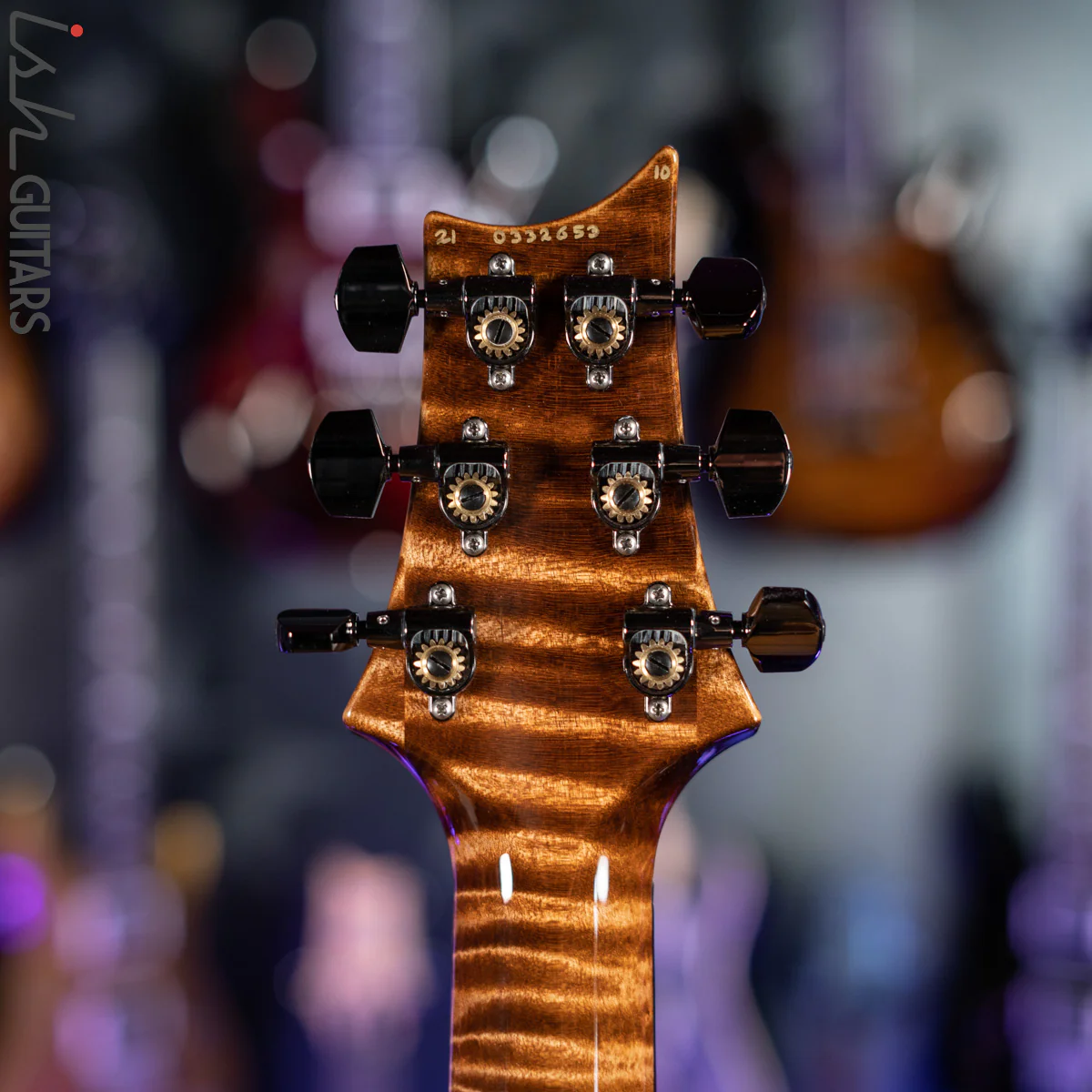PRS Wood Library Tremonti Stoptail Copperhead Burst 10 Top Quilt - Image 12