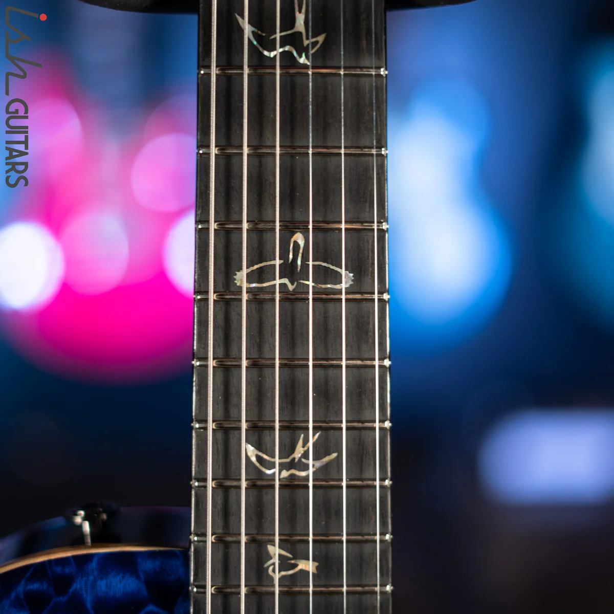 PRS Wood Library Tremonti Stoptail Violet Blue Burst 10 Top Quilt - Image 6