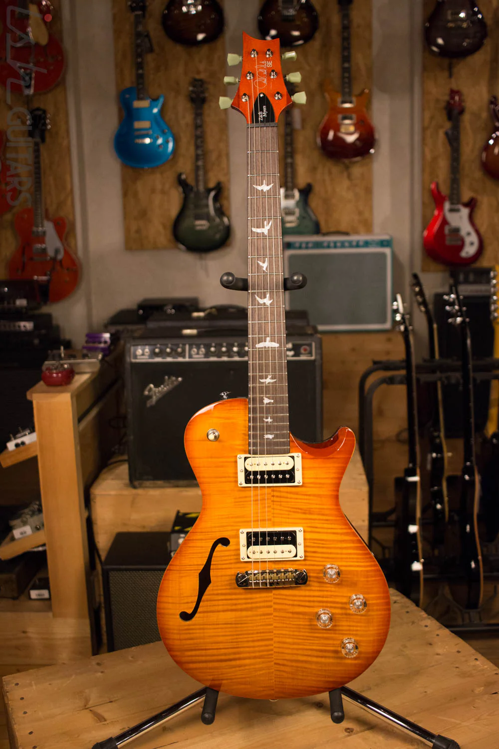 PRS 2017 SE Zach Myers Electric Guitar Vintage Sunburst - Image 2