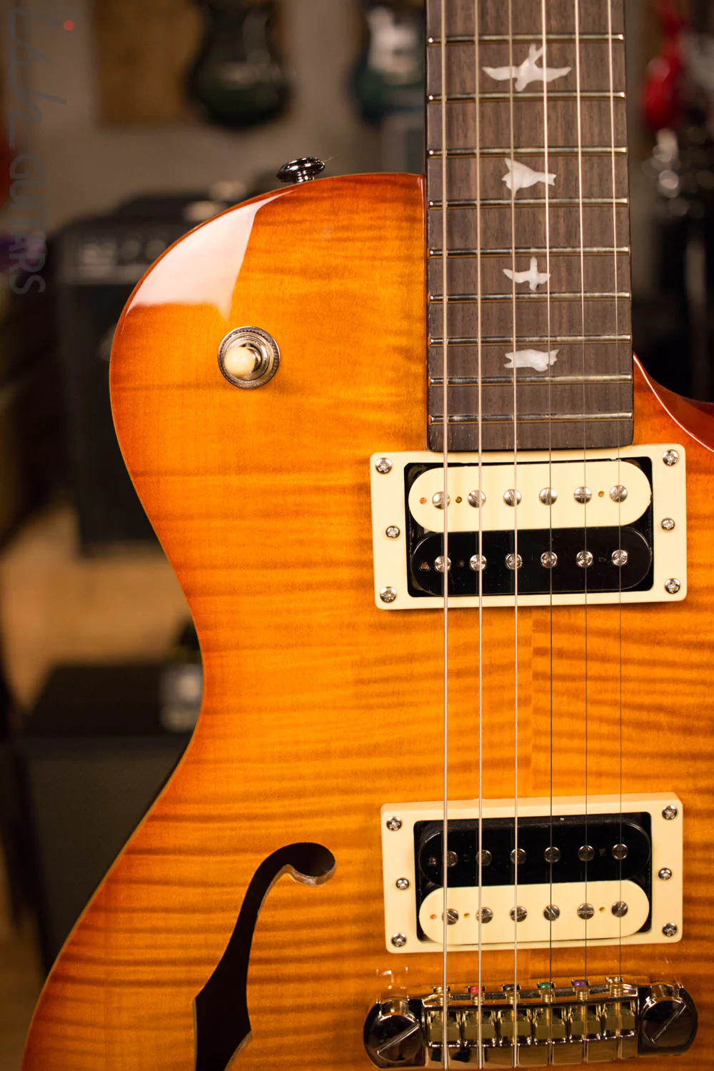 PRS 2017 SE Zach Myers Electric Guitar Vintage Sunburst - Image 3