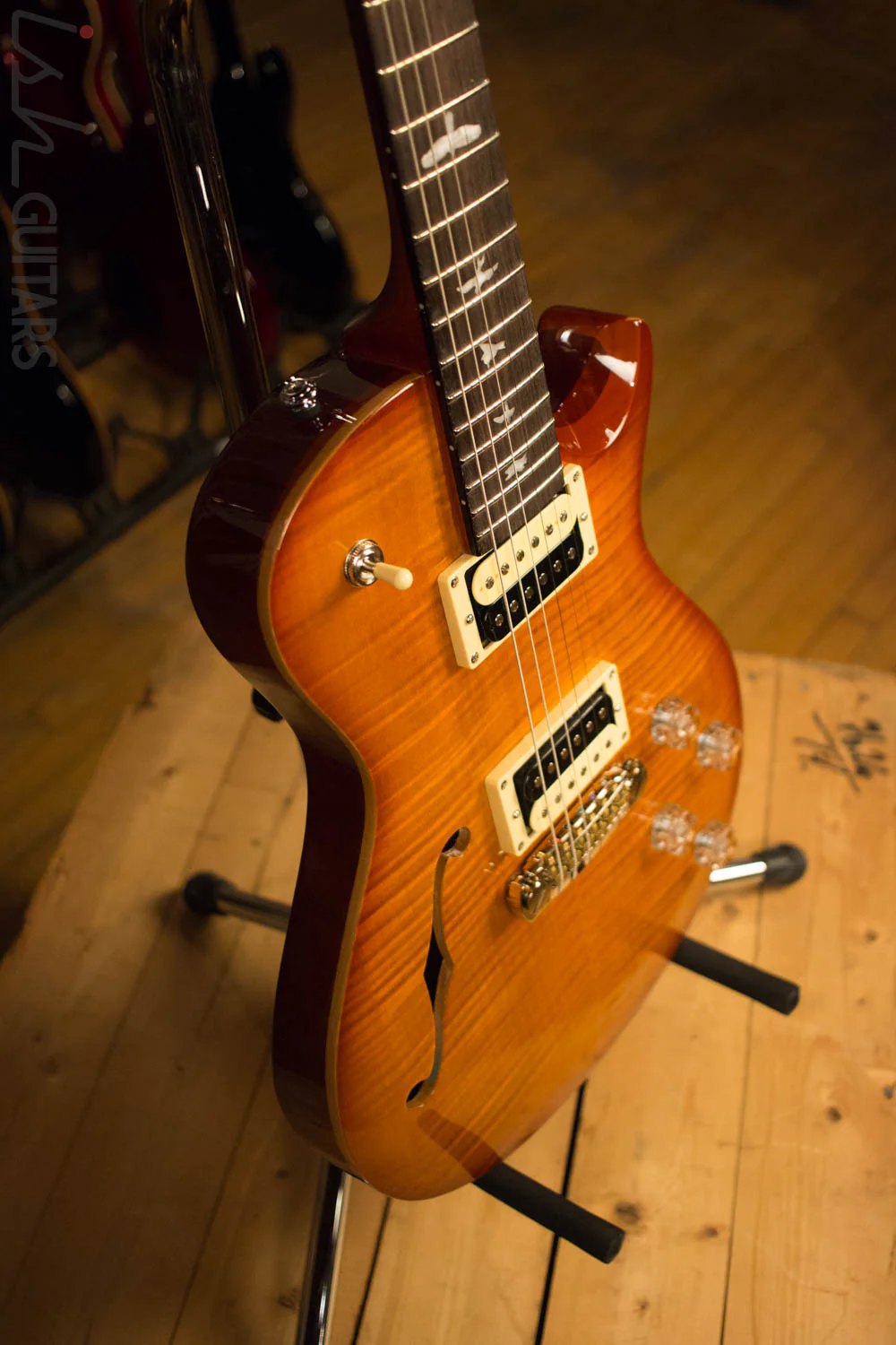 PRS 2017 SE Zach Myers Electric Guitar Vintage Sunburst - Image 6