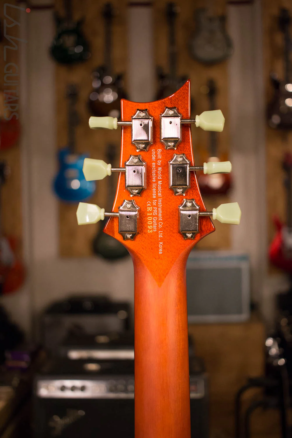 PRS 2017 SE Zach Myers Electric Guitar Vintage Sunburst - Image 9