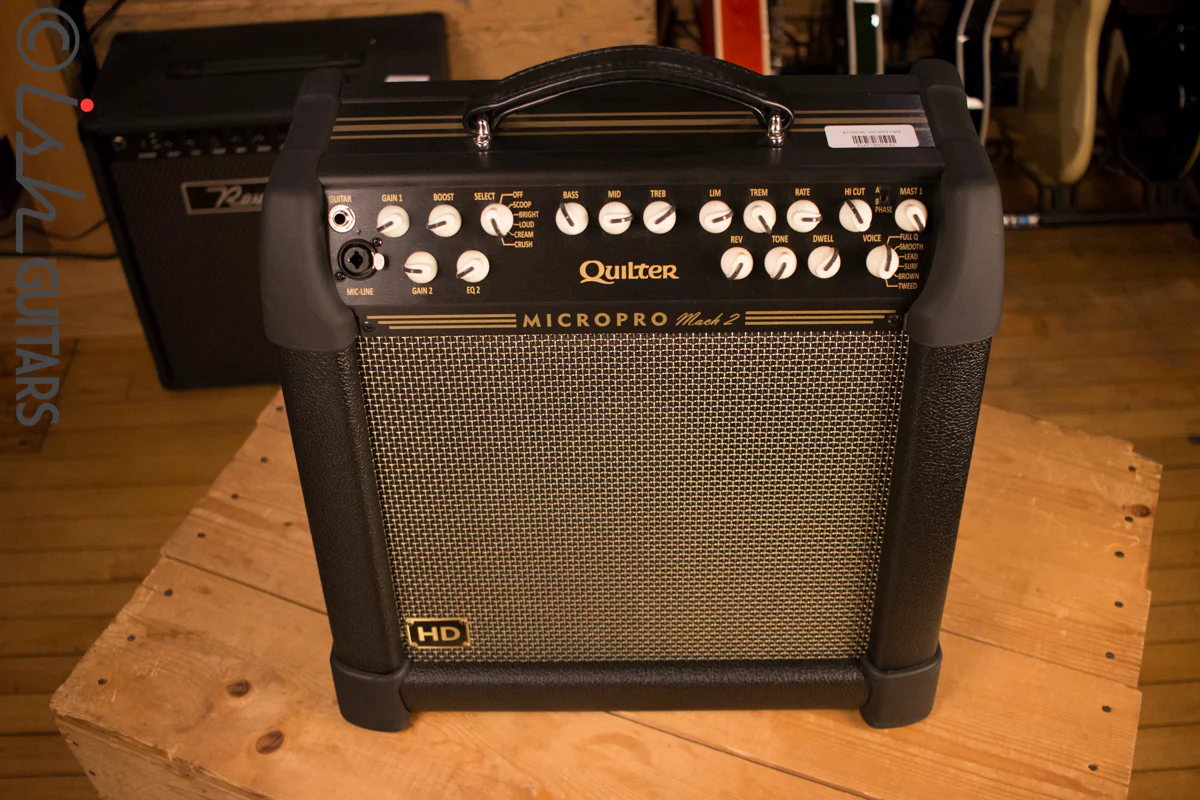 Quilter MicroPro Mach 2 12 Inch HD Heavy Duty Lightweight Guitar Amp Combo - Image 2