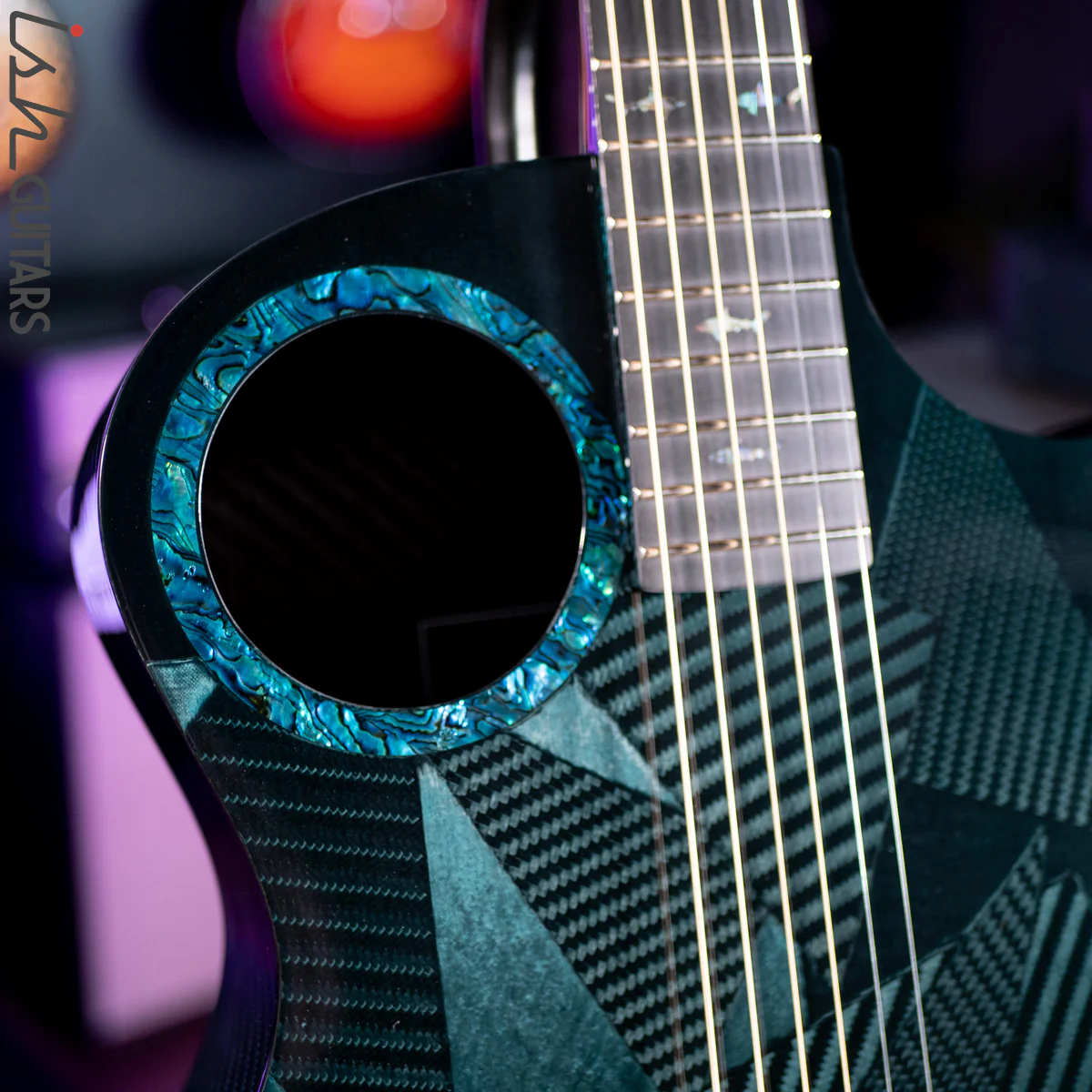 RainSong 25th Anniversary Black Ice Acoustic Guitar - Image 2